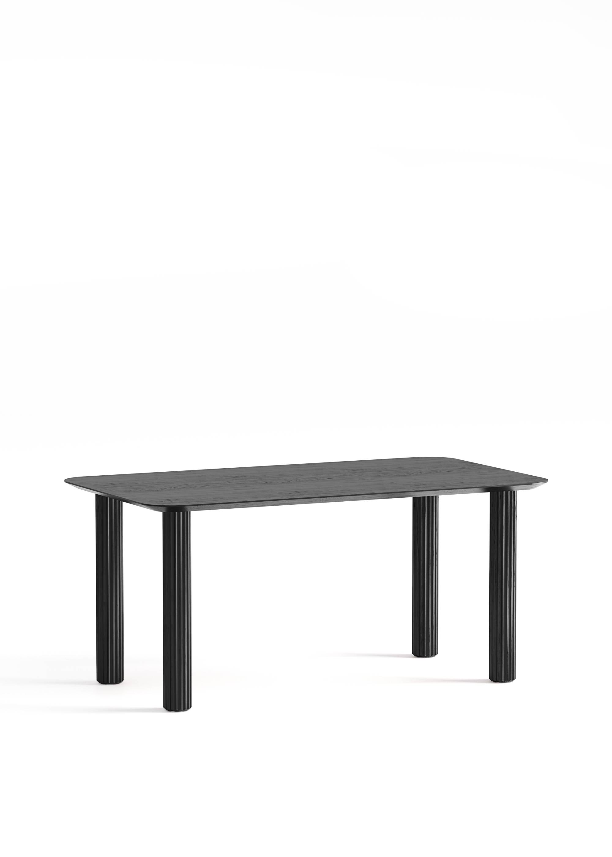 Mesa FILAR 160 - Mesas de Madera maciza de roble (4)