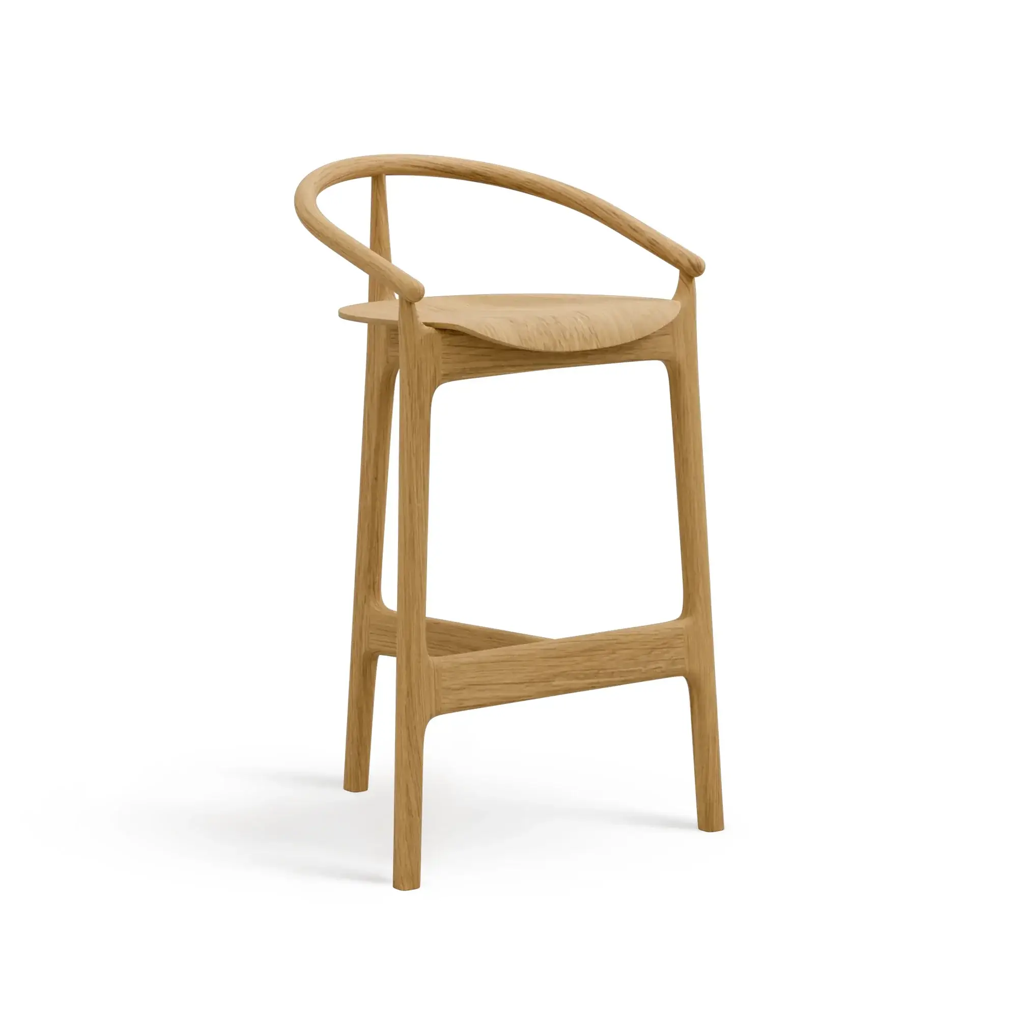 Taburete alto EVO – Asiento y respaldo de madera – roble cálido M10 [H-2940-SH760-M10] (13)