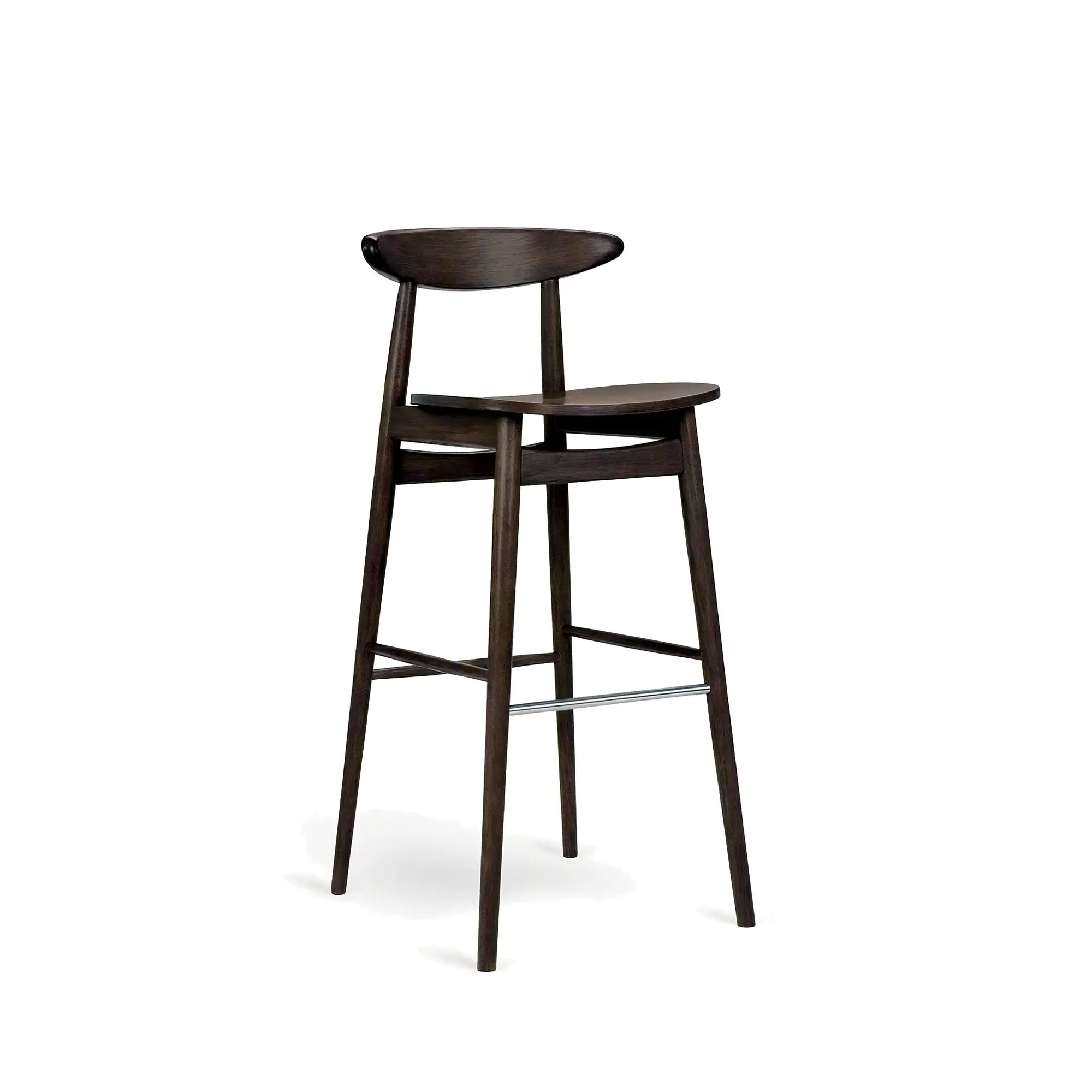 Taburete alto YESTERDAY – Asiento y respaldo de madera – haya marrón M50 [H-4100-SH780-M50] (4)