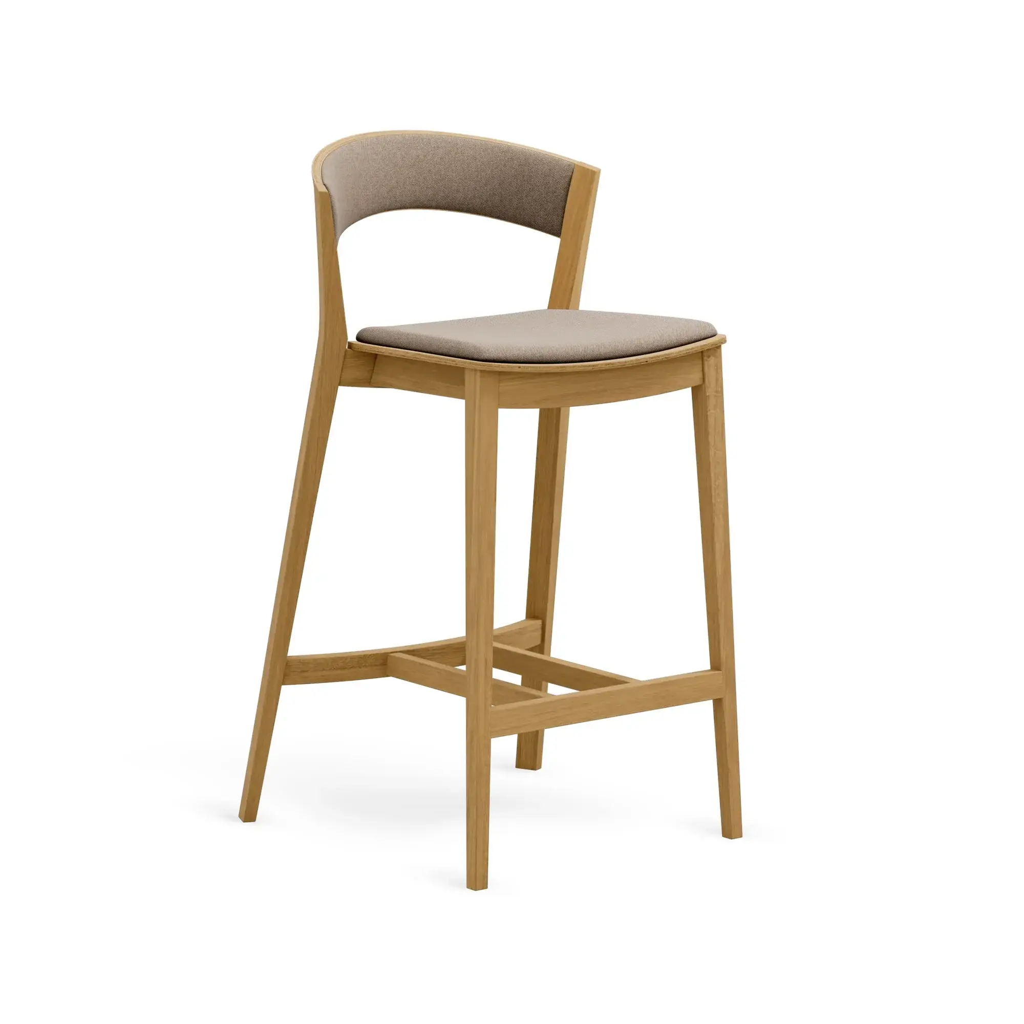 Taburete alto ARCHER – Asiento y respaldo tapizados – roble cálido M10 [H-4801-SH700-M10] (17)