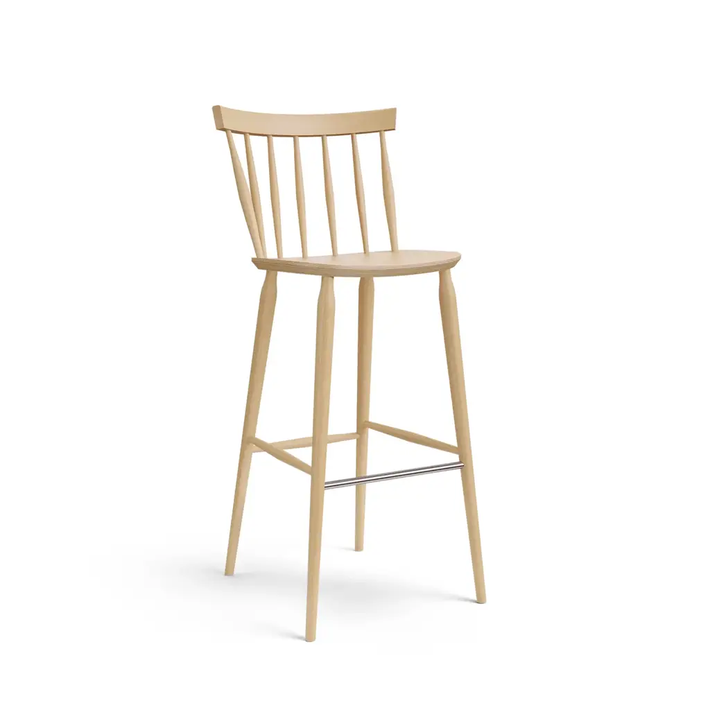 Taburete alto ANTILLA – Taburete alto 78 cm – haya clara M07 [H-9850-SH780-M07]
