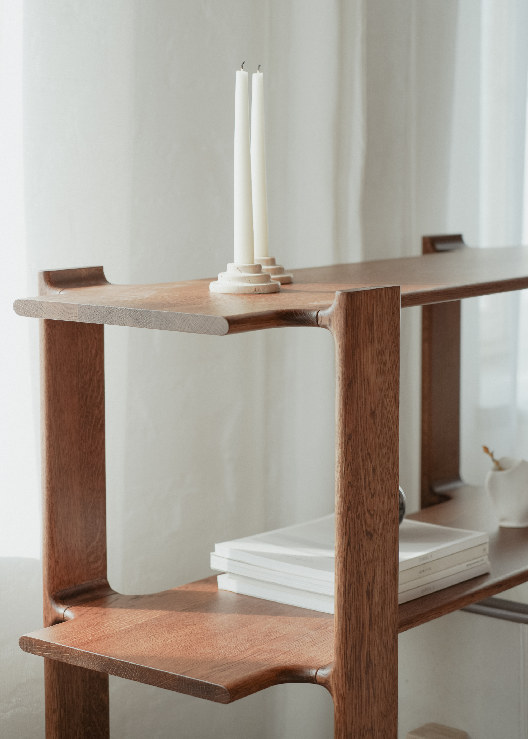 Estanteria LIGO 3 - Estanterías de Madera maciza de roble (12)