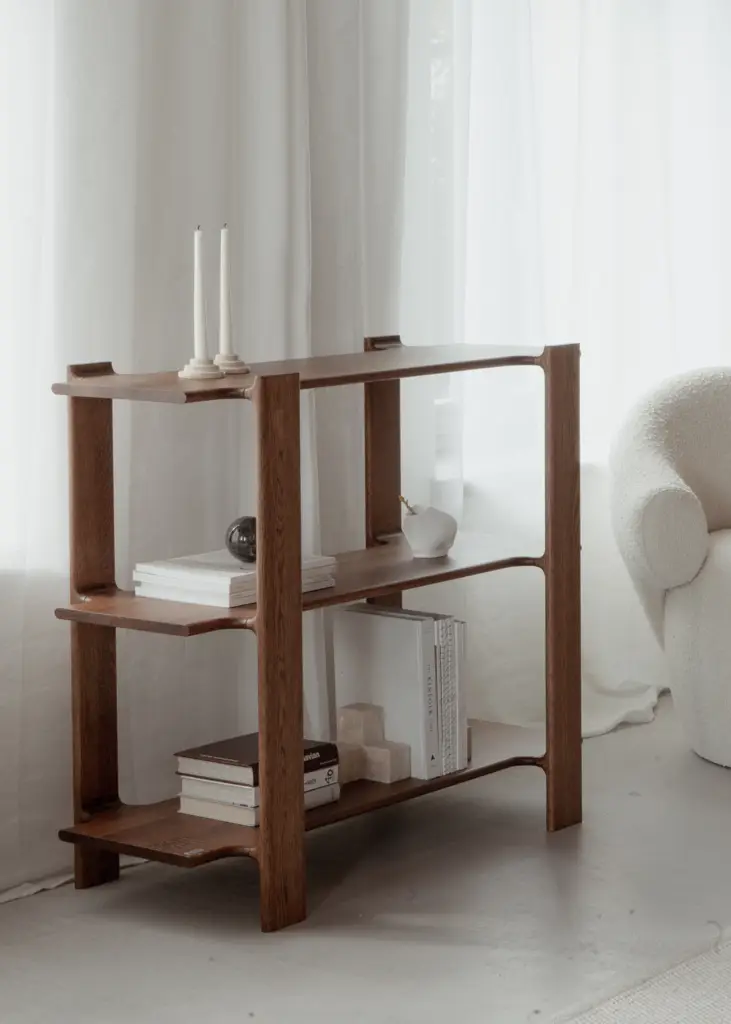 Estanteria LIGO 3 - Estanterías de Madera maciza de roble