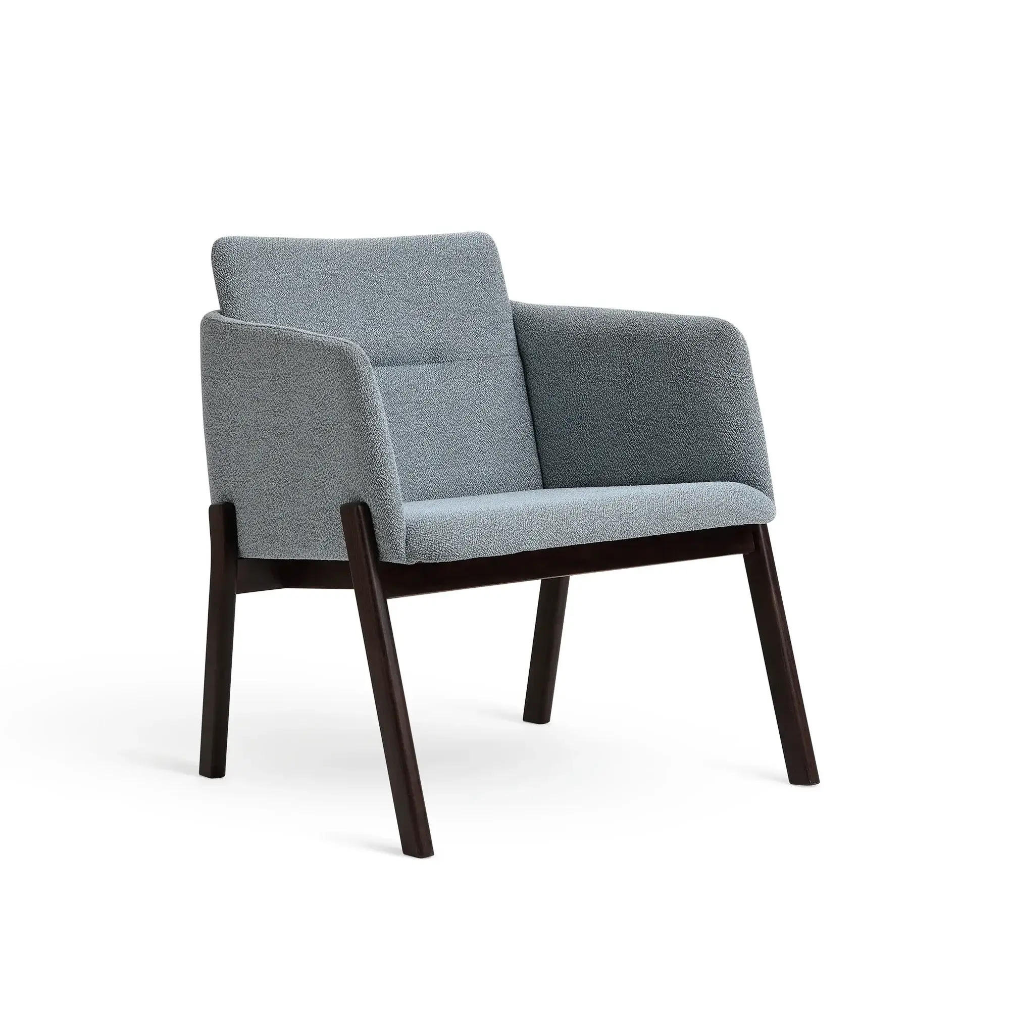 Butaca lounge NOTE – Tapizada · patas de madera – haya marrón M50 [M-4060-M50] (4)