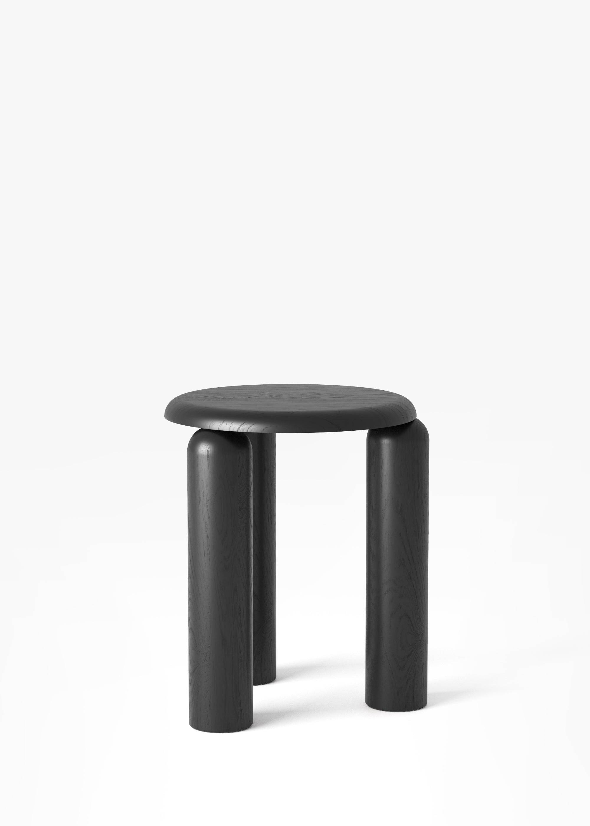 Mesa auxiliar NEO HIGH - Mesas auxiliares de Madera maciza de roble (2)