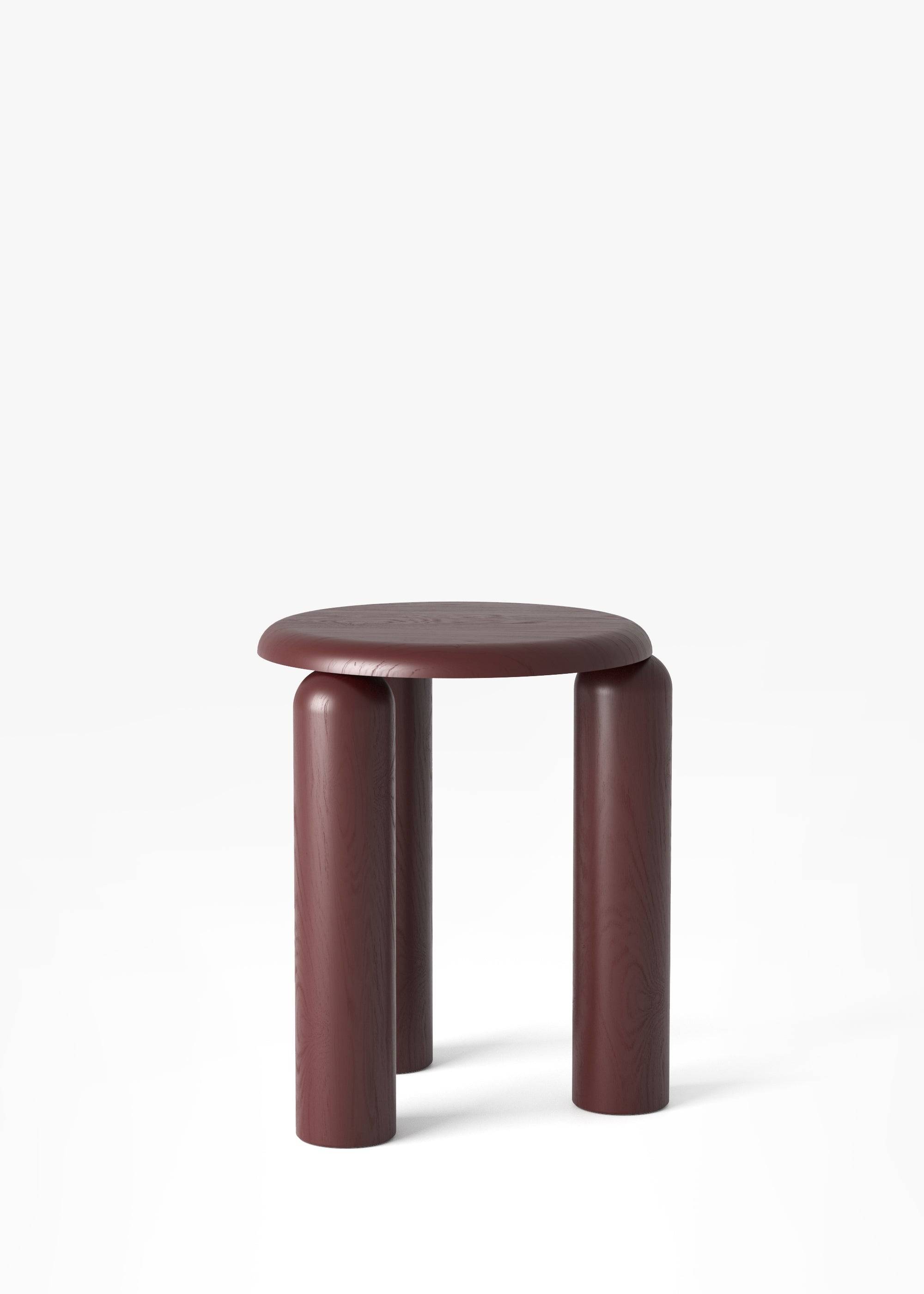 Mesa auxiliar NEO HIGH - Mesas auxiliares de Madera maciza de roble (5)