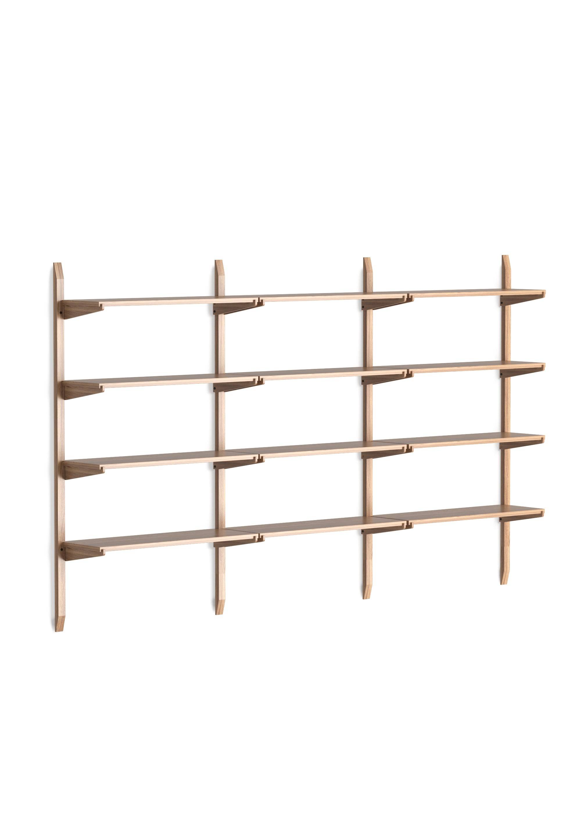 Sistema NOKI(軒) 3 SHELVING - Estanterías de Madera maciza de roble (2)