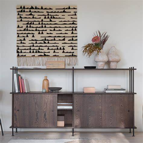 Sistema BAVA 200 - Estanterías de Madera maciza de roble (2)