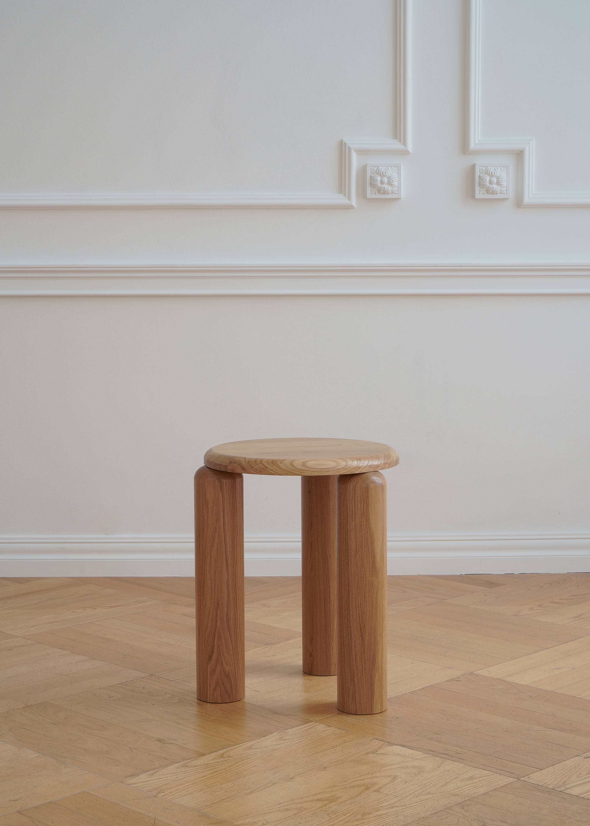 Mesa auxiliar NEO HIGH - Mesas auxiliares de Madera maciza de roble (21)