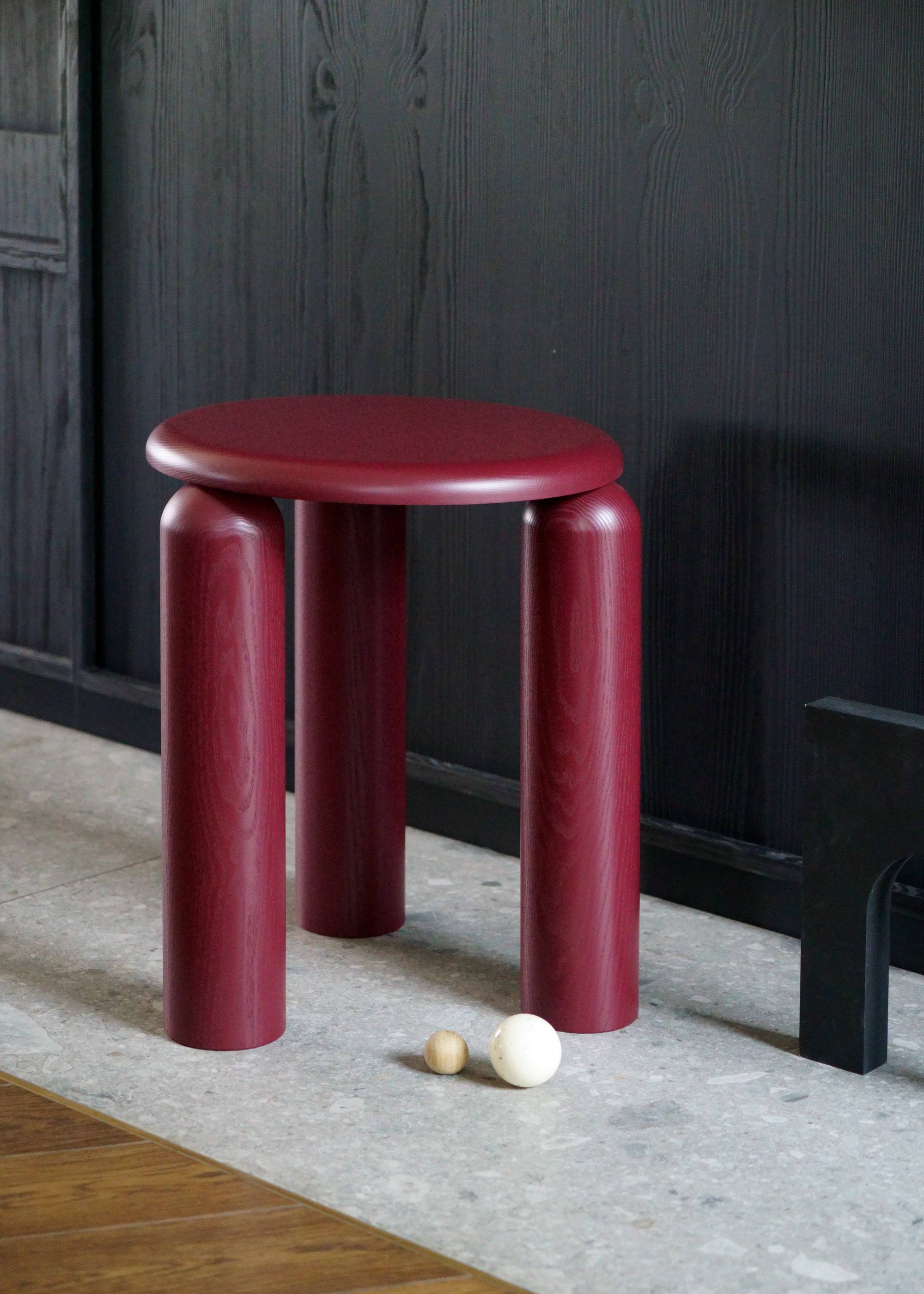 Mesa auxiliar NEO HIGH - Mesas auxiliares de Madera maciza de roble (7)