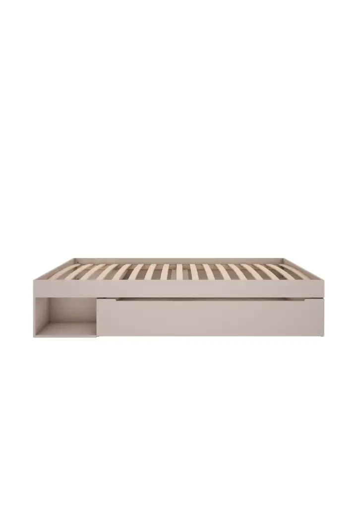 WOOD LUCK Bed With Drawer, camas
