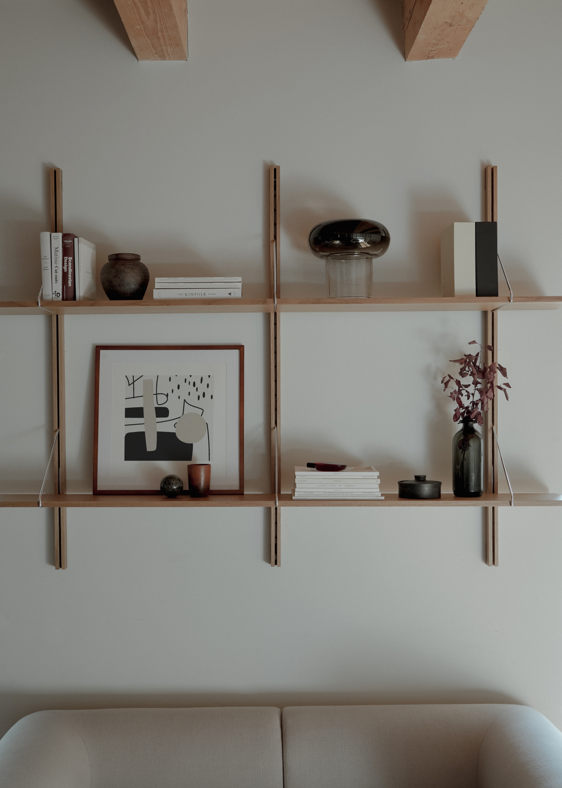 Estanteria RODD DUO 140 - Estanterías de Madera maciza de roble (3)