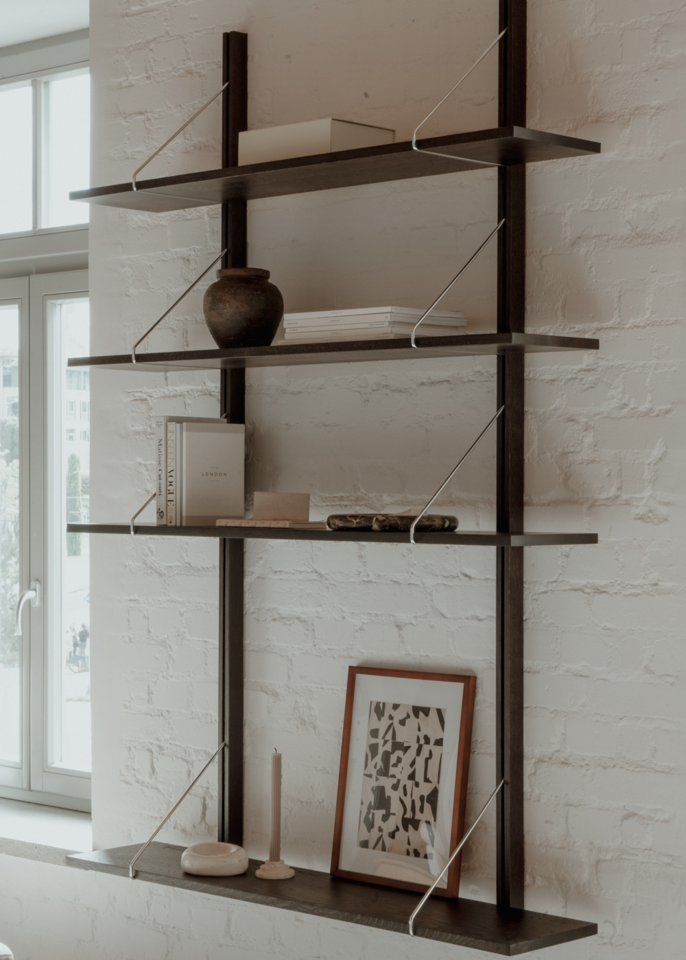 Estanteria RODD DUO 100 - Estanterías de Madera maciza de roble (4)