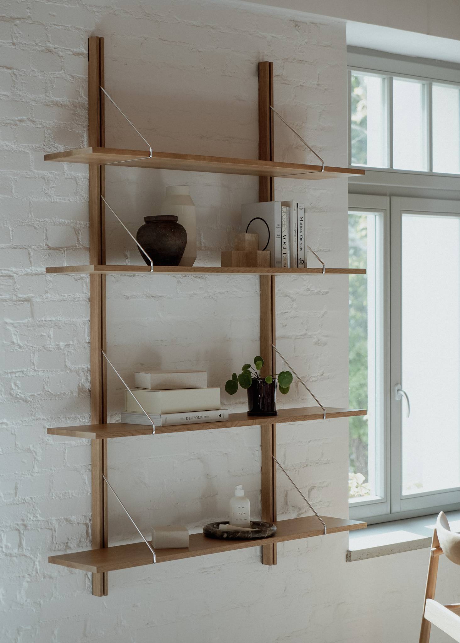 Estanteria RODD 180 - Estanterías de Madera maciza de roble (4)