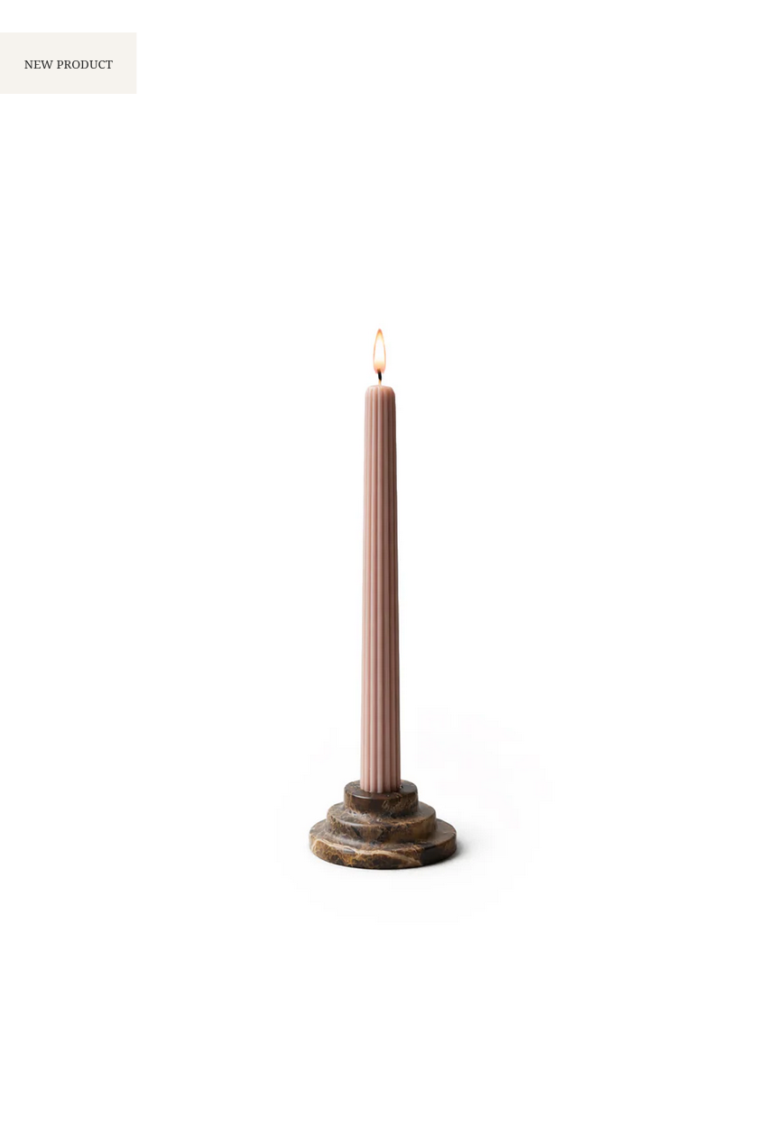 Portavelas Rokk - Candelabros de Mármol (2)