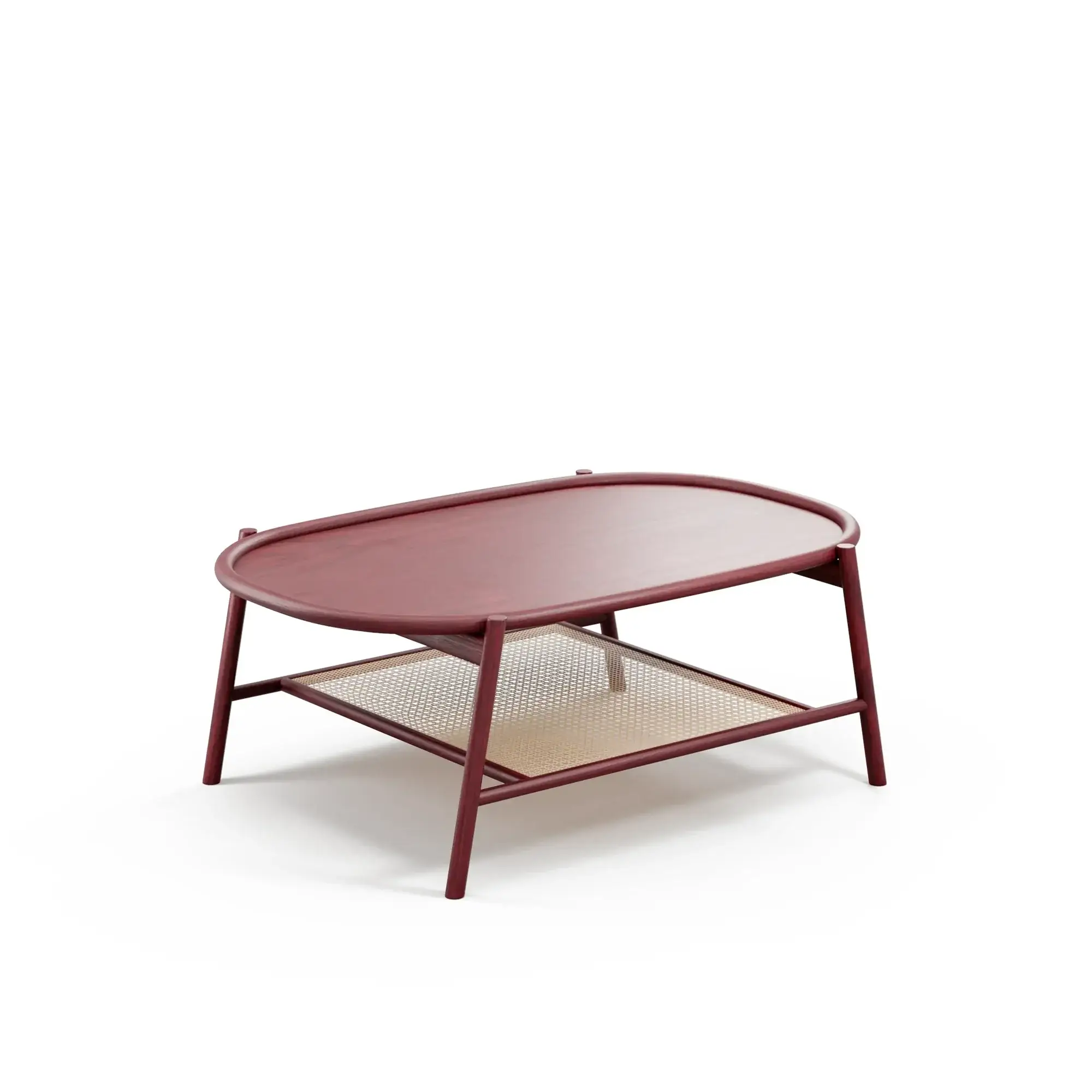 Mesa de centro DRUM – Tamaño M – haya cerezo G90 [T-M-G90] (6)