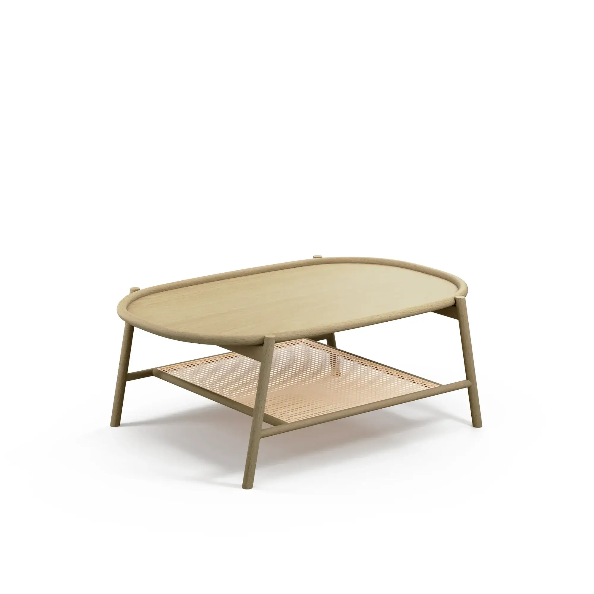 Mesa de centro DRUM – Tamaño M – haya verde oliva M29 [T-M-M29] (9)