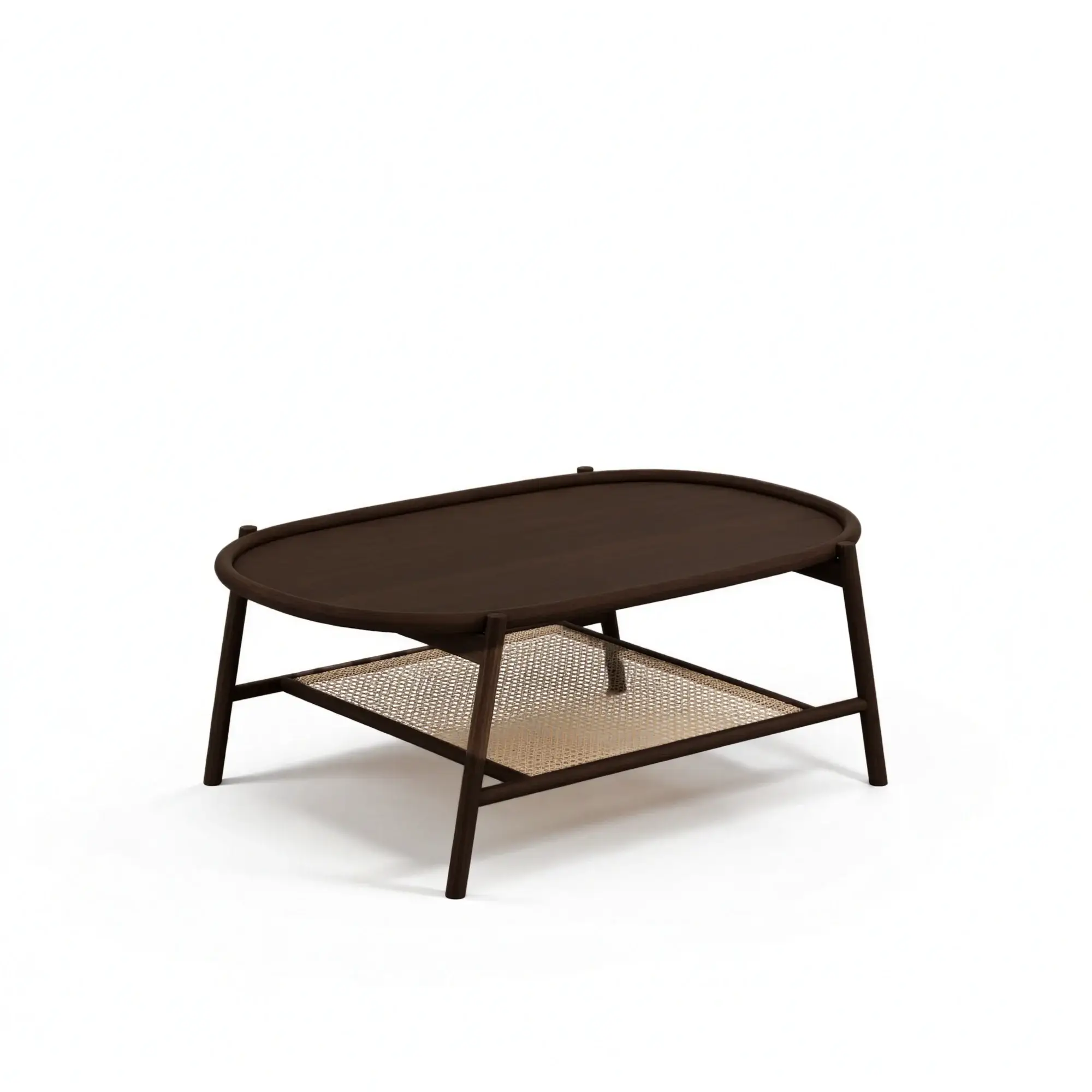 Mesa de centro DRUM – Tamaño M – haya marrón M50 [T-M-M50] (7)