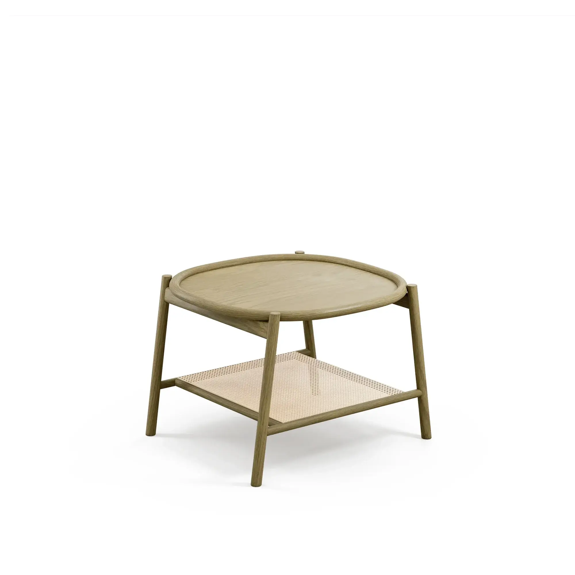 Mesa de centro DRUM – Tamaño S – haya verde oliva M29 [T-S-M29] (13)