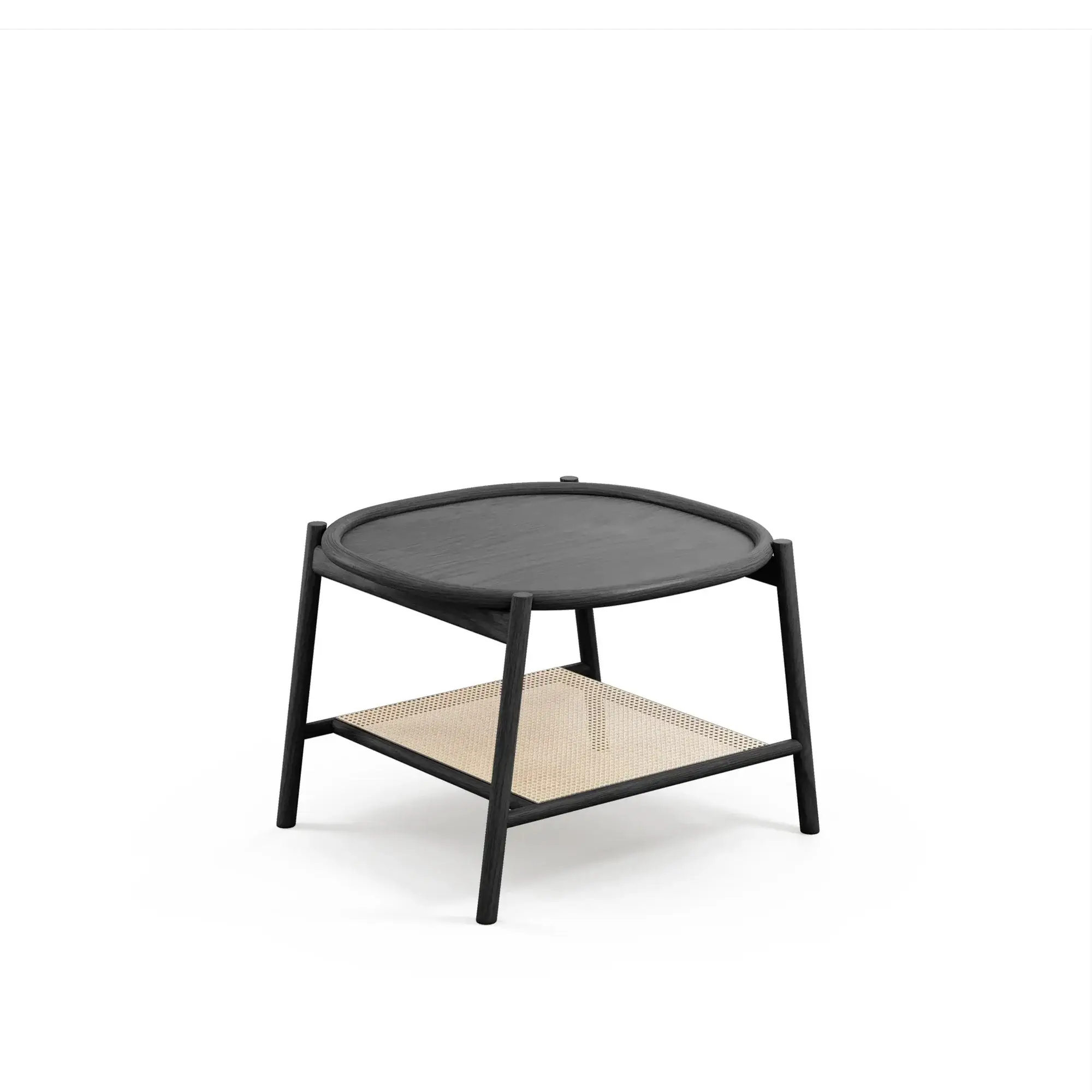 Mesa de centro DRUM – Tamaño S – haya negra M63 [T-S-M63] (12)