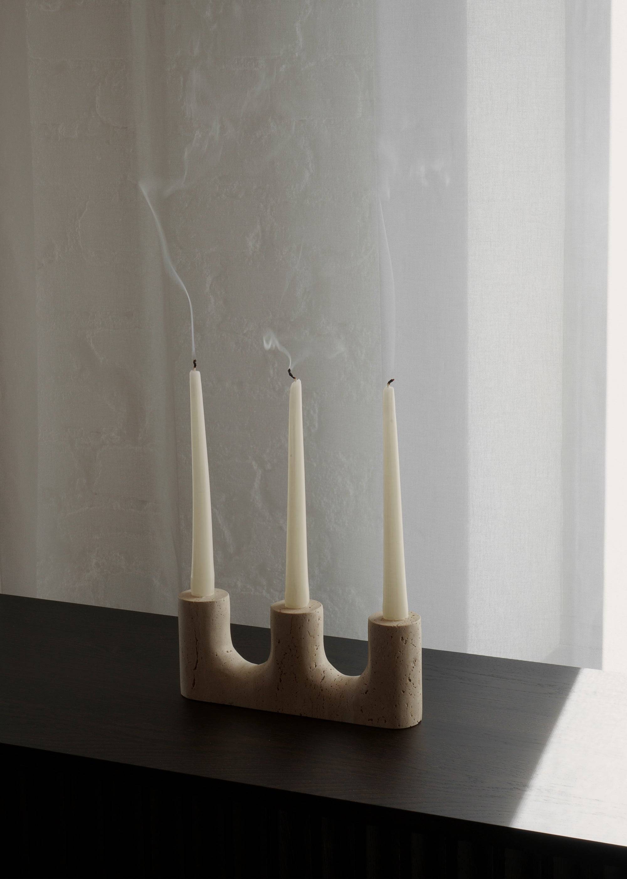 Portavelas Trilo - Candelabros de Mármol (6)