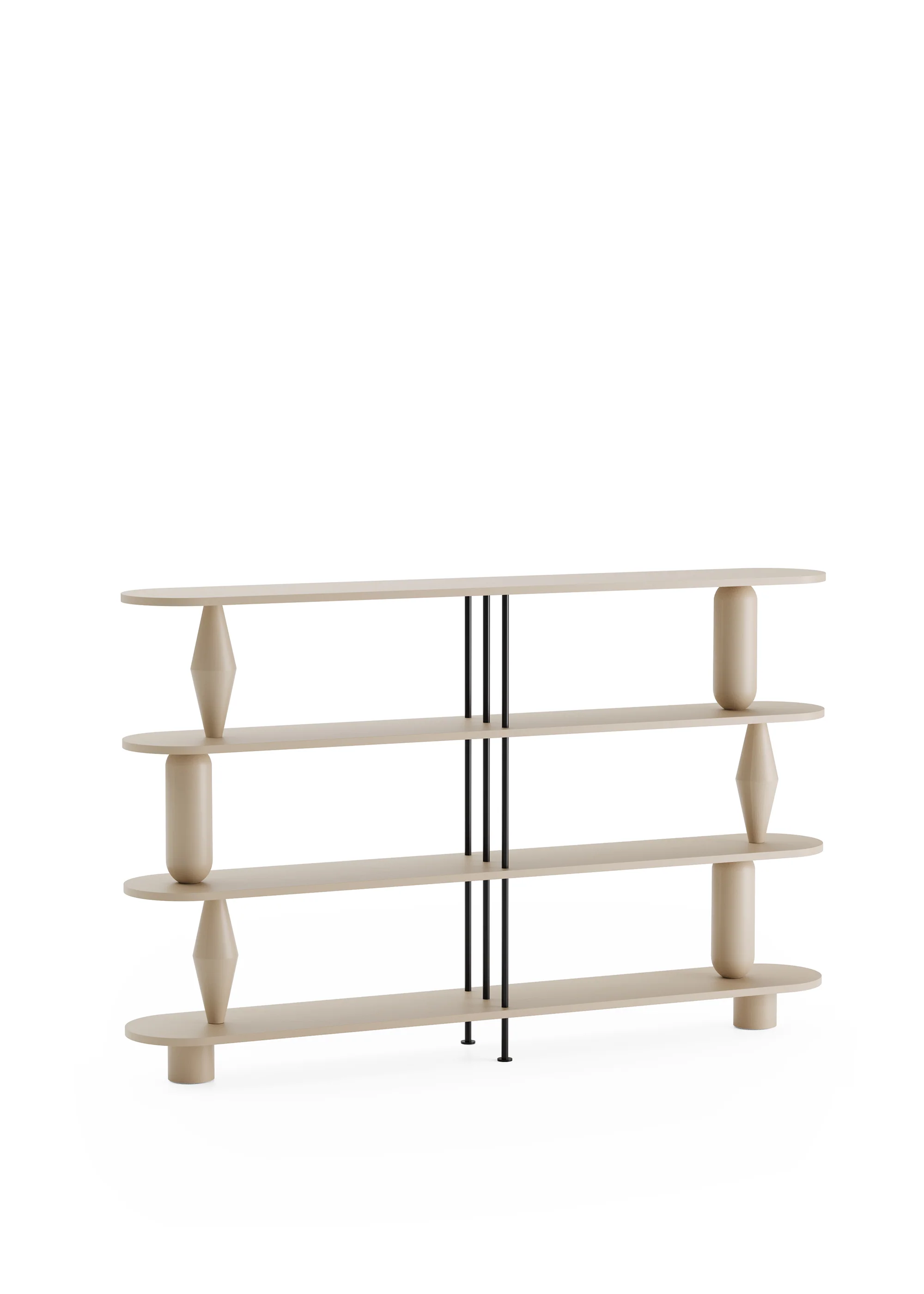 Estanteria VAZOO DUO 4 - Estanterías de Madera maciza de roble (10)