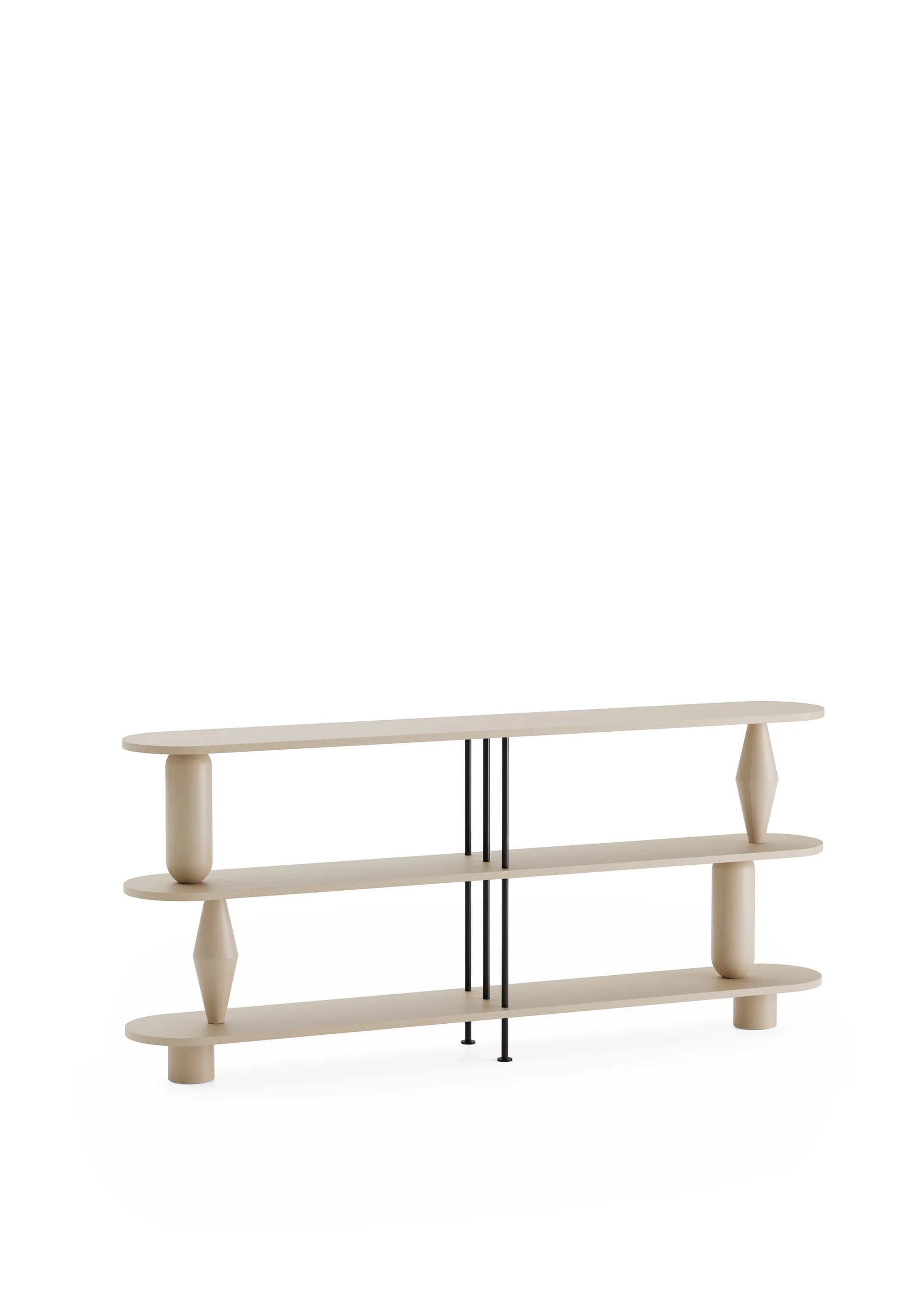 Estanteria VAZOO DUO 3 - Estanterías de Madera maciza de roble (8)