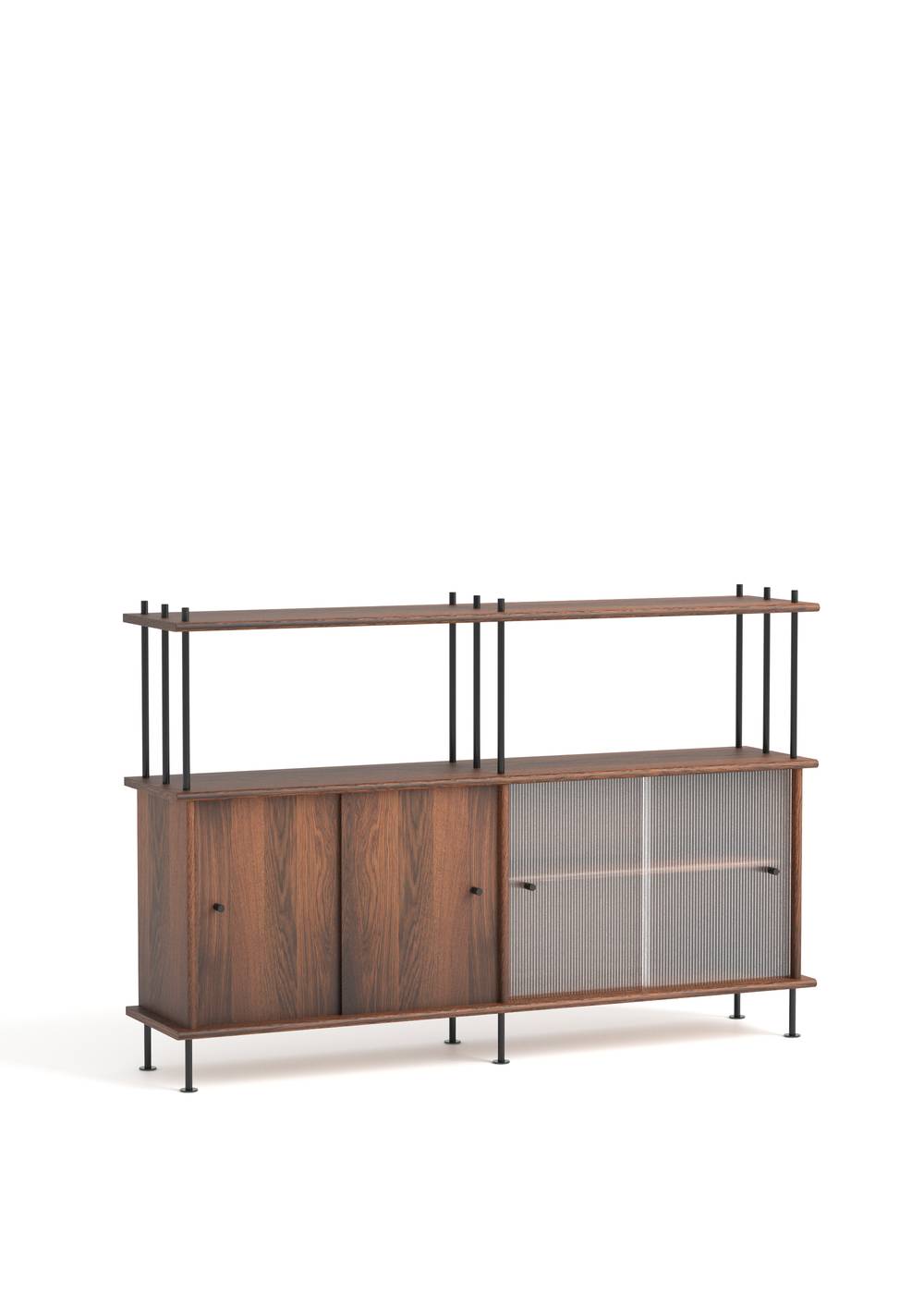 Sistema BAVA 160 - Estanterías de Madera maciza de roble (10)