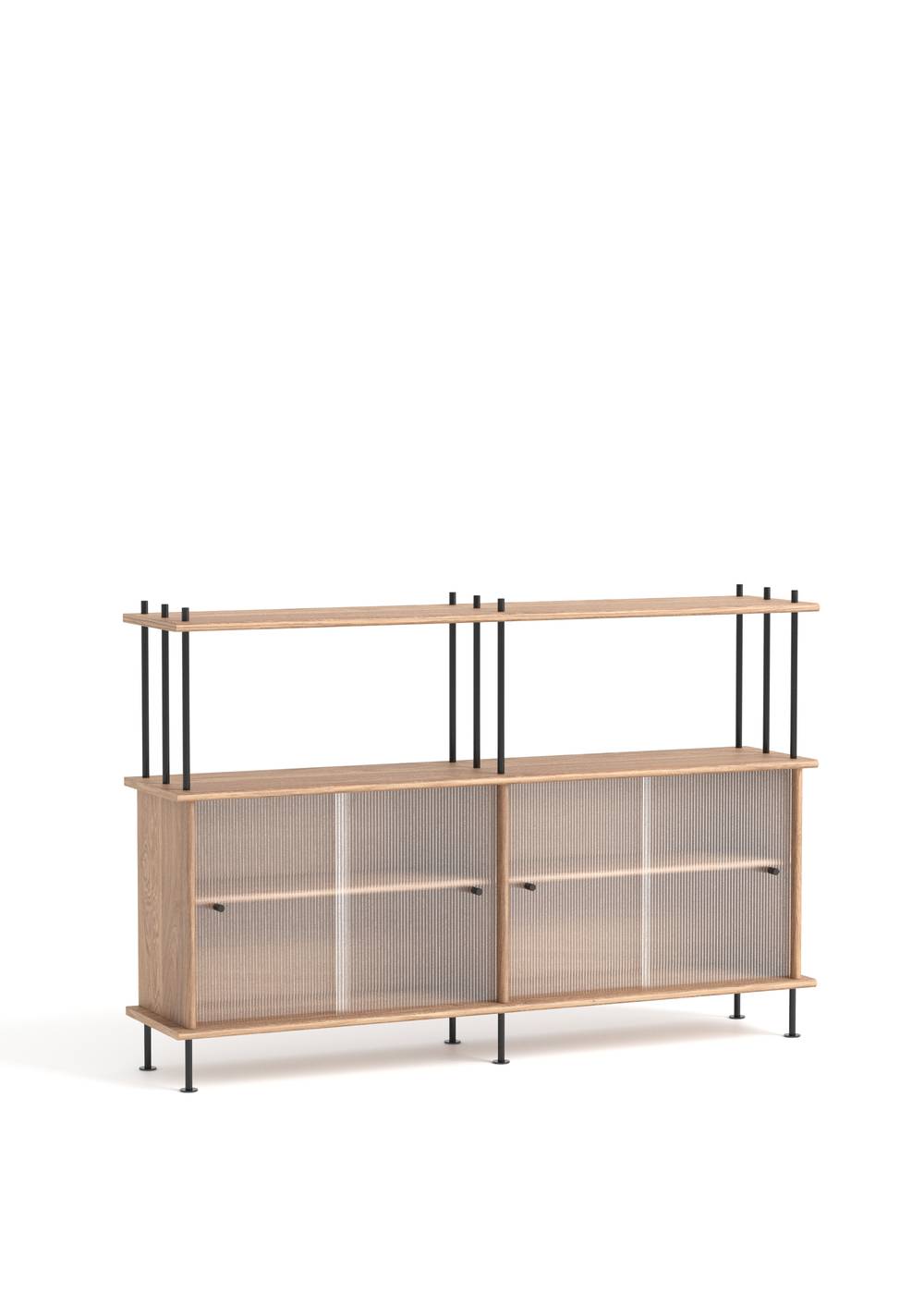 Sistema BAVA 160 - Estanterías de Madera maciza de roble (5)
