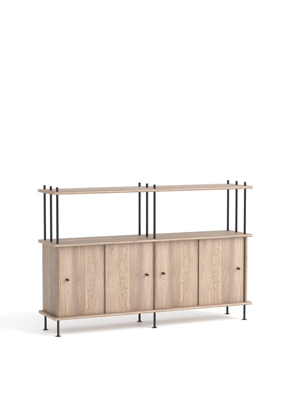 Sistema BAVA 160 - Estanterías de Madera maciza de roble (15)