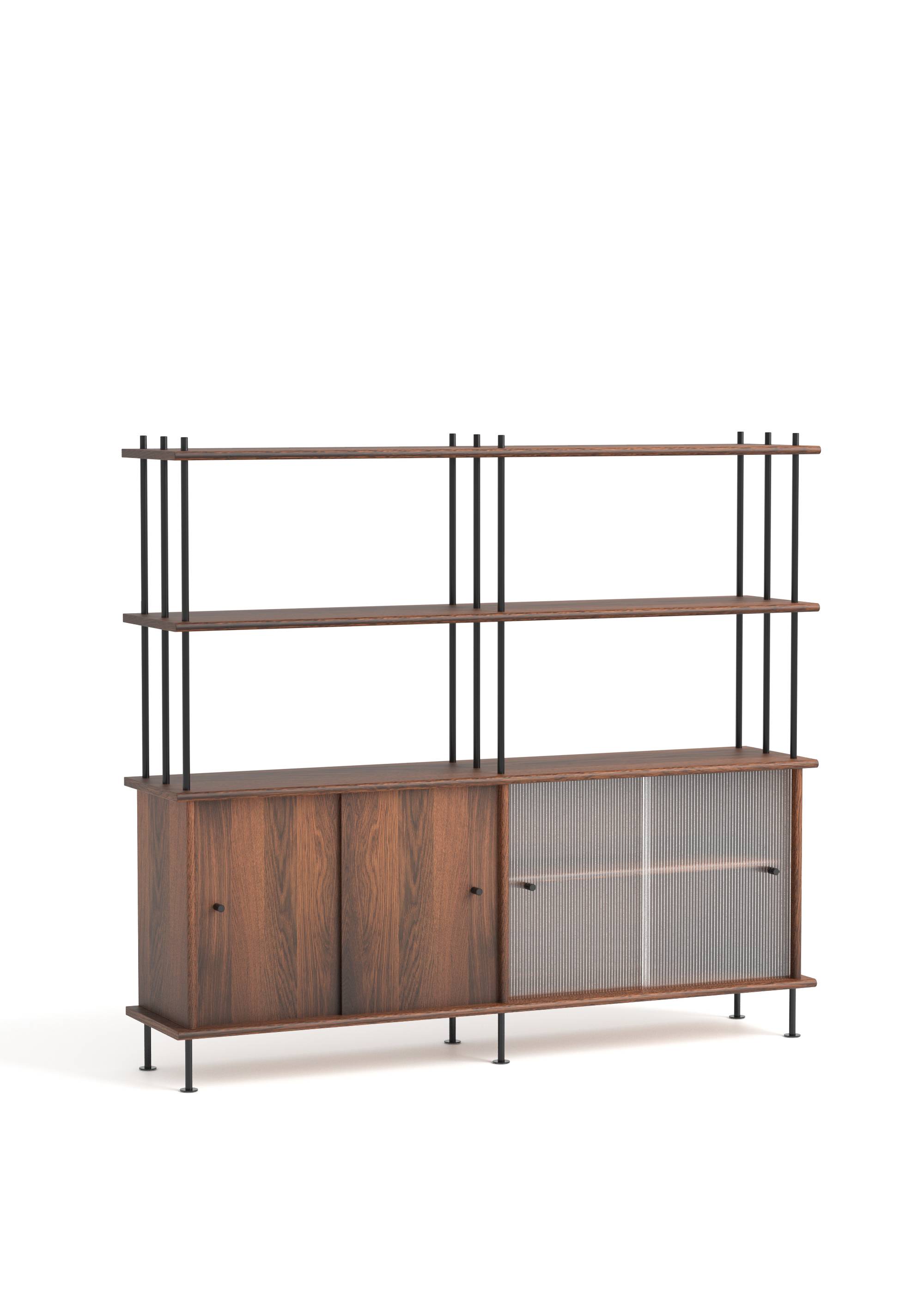 Sistema BAVA 160 - Estanterías de Madera maciza de roble (22)