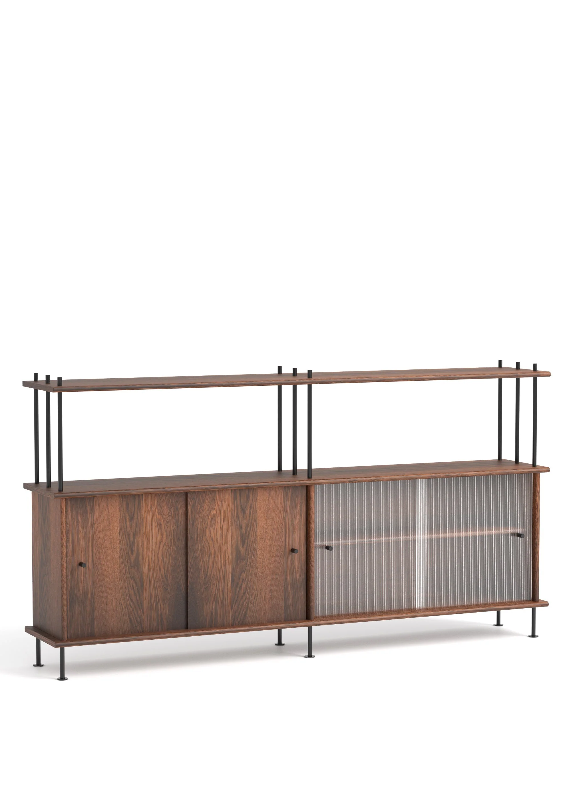 Sistema BAVA 200 - Estanterías de Madera maciza de roble (12)