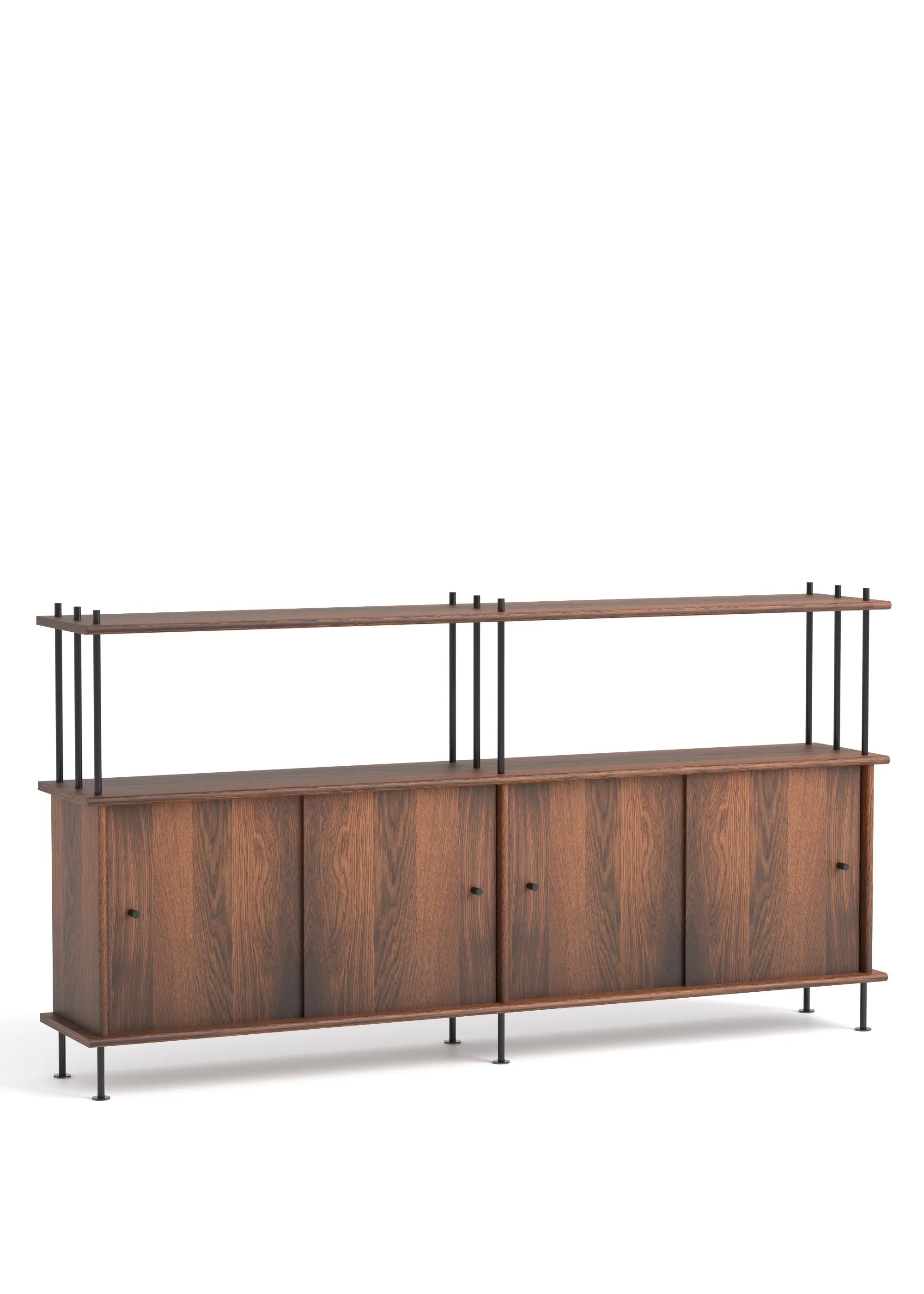 Sistema BAVA 200 - Estanterías de Madera maciza de roble (11)