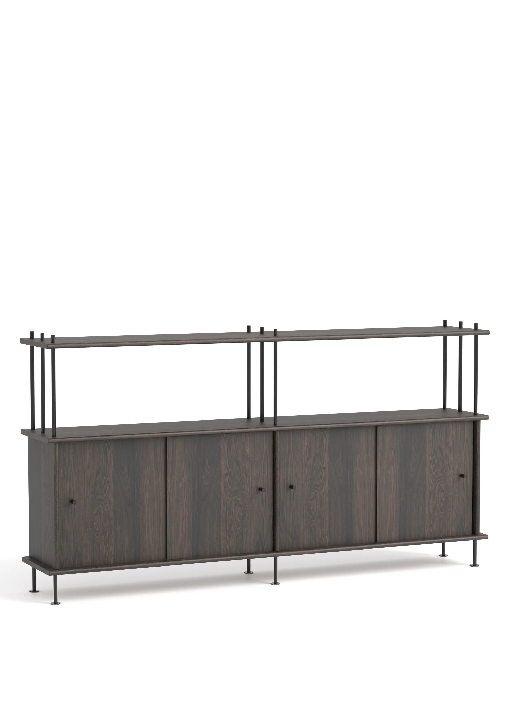 Sistema BAVA 200 - Estanterías de Madera maciza de roble (14)