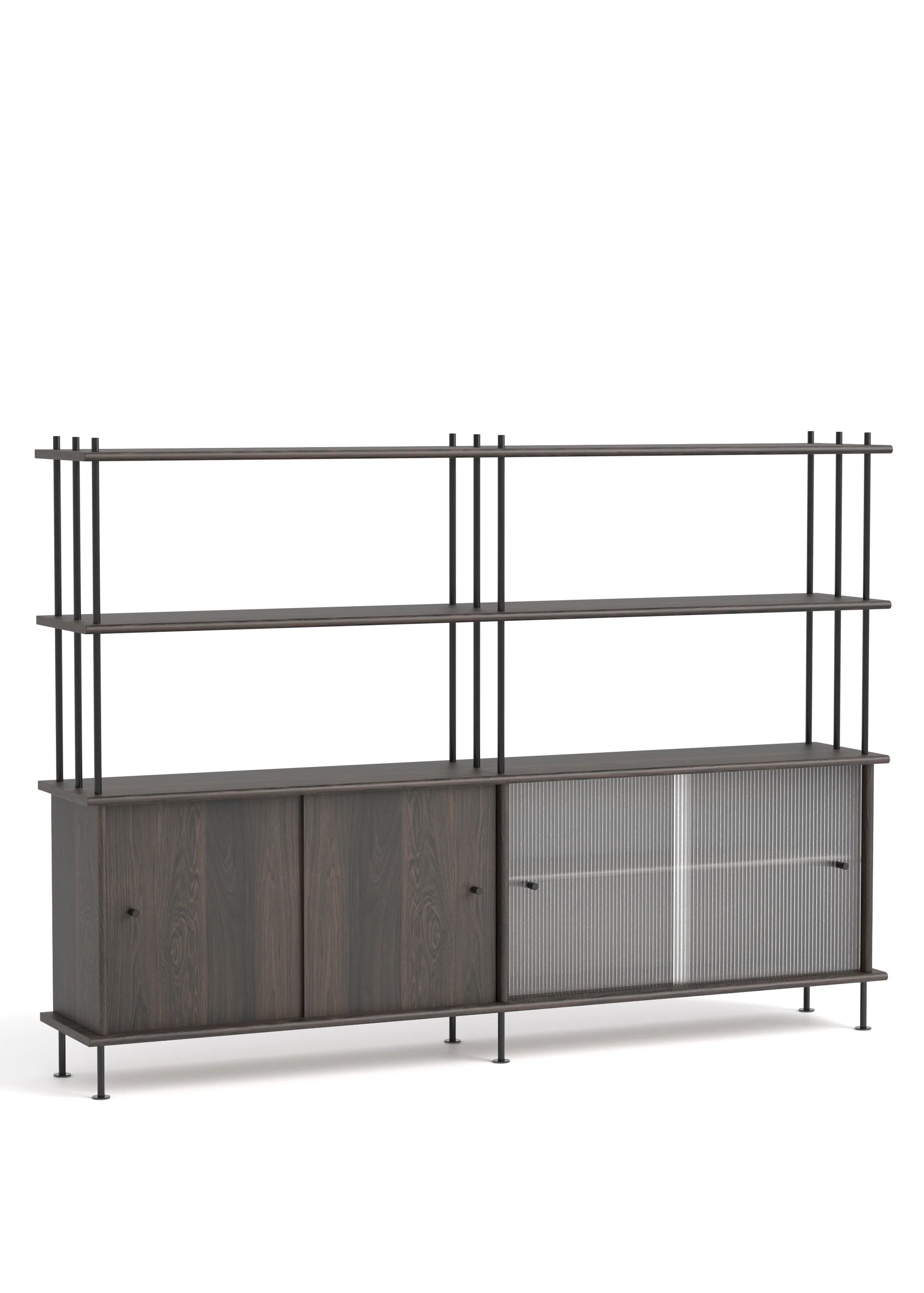 Sistema BAVA 200 - Estanterías de Madera maciza de roble (27)
