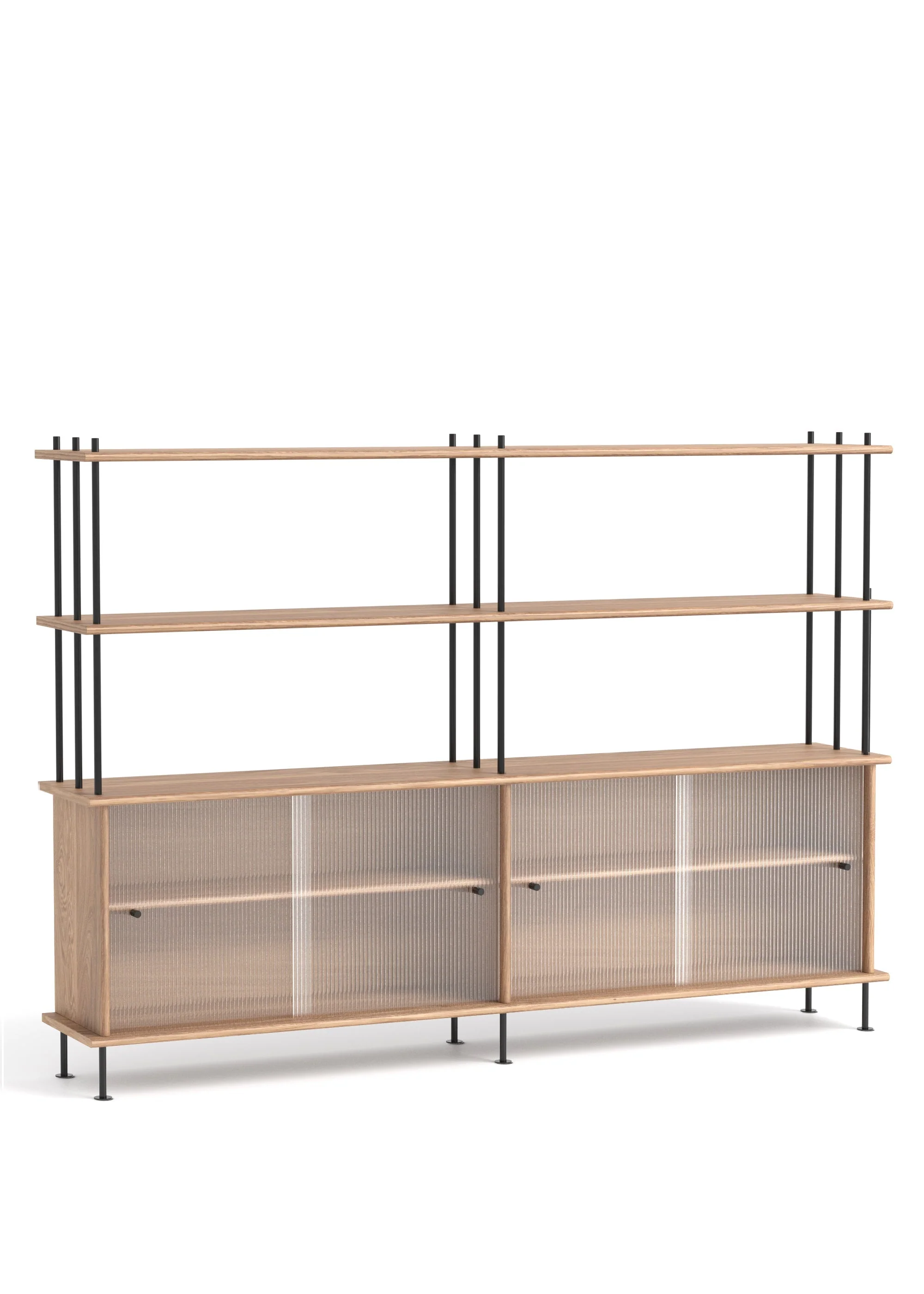 Sistema BAVA 200 - Estanterías de Madera maciza de roble (16)