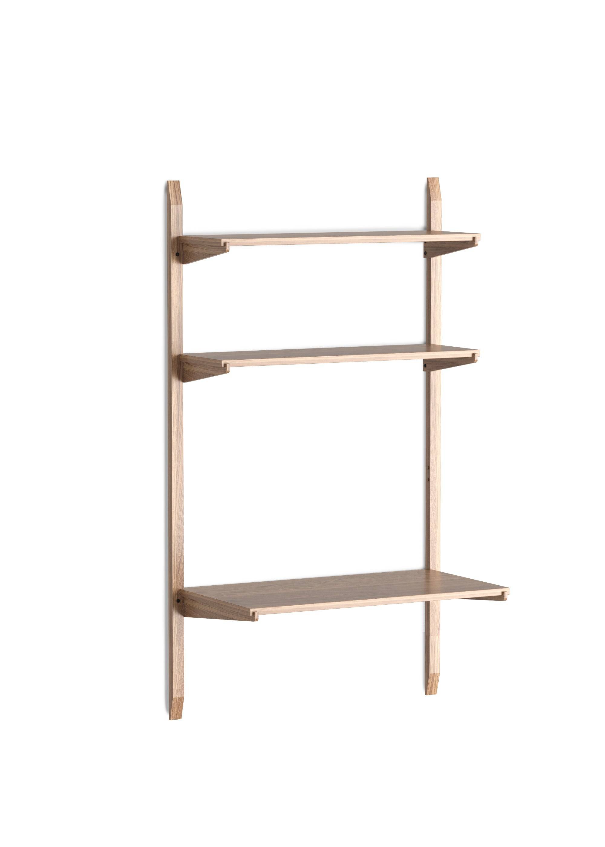 Sistema NOKI(軒) 1 SHELVING - Estanterías de Madera maciza de roble (7)