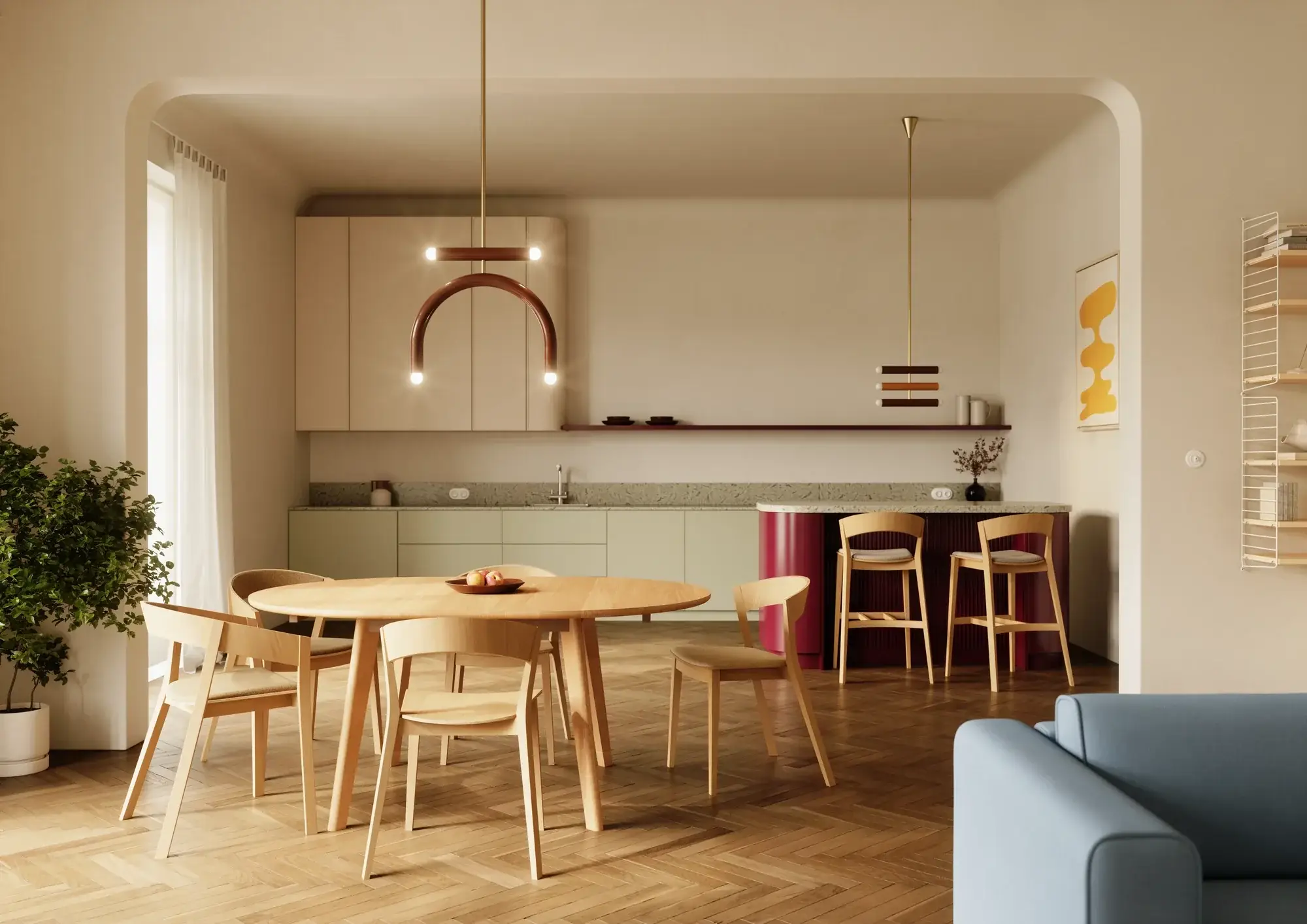 Silla ARCHER – ambiente [GALLERY-drive_S1_SCENA_DOMOWA_A_V4]