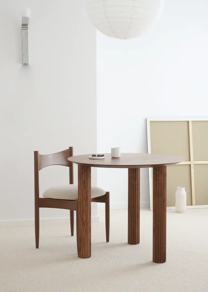 Mesa FILAR 90 - Mesas de Madera maciza de roble