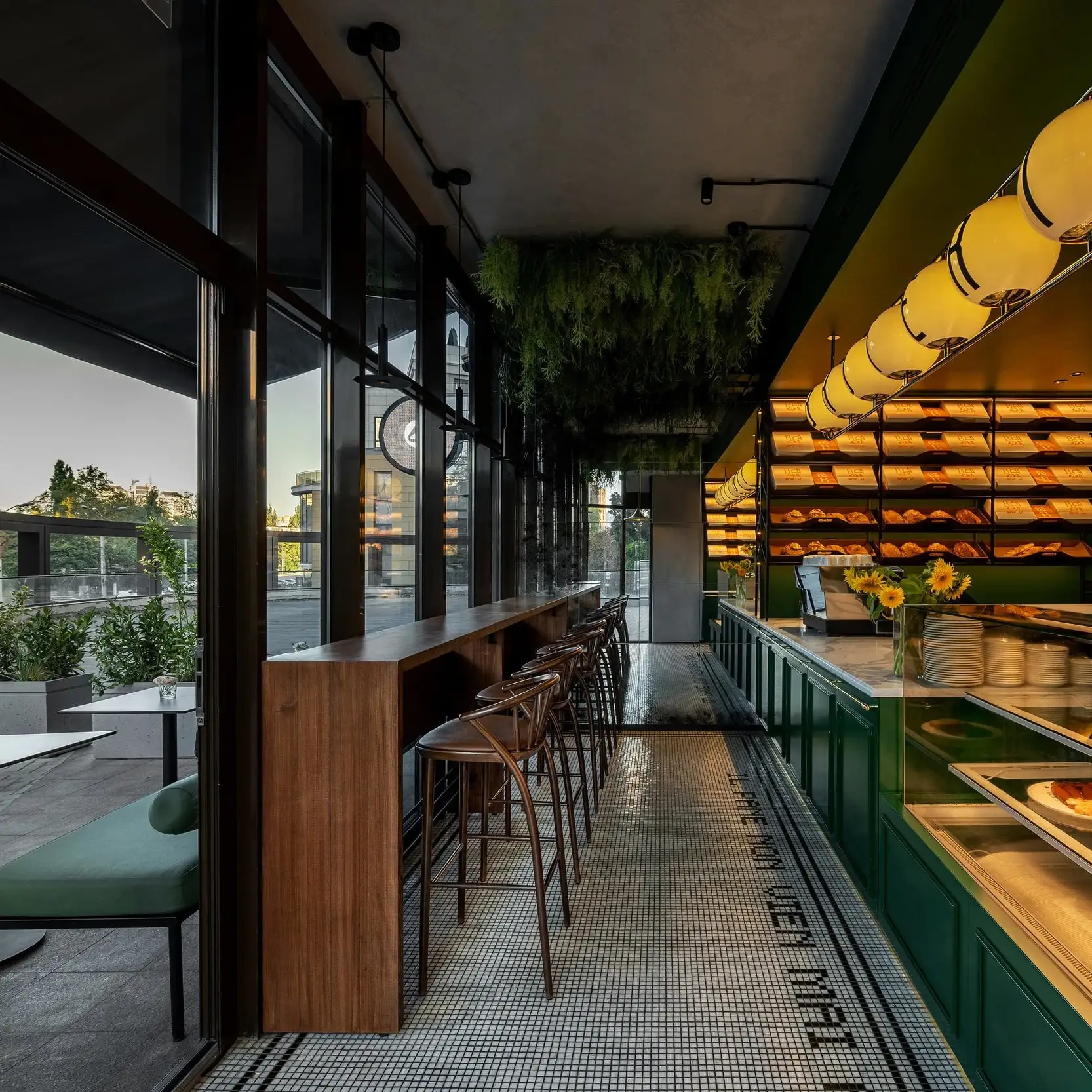Taburete alto SUDOKU – ambiente [GALLERY-horeca-sudoku-h-bar-1] (2)