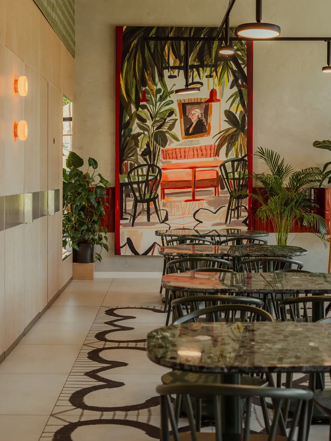 Silla SUDOKU – ambiente [GALLERY-horeca-sudoku-restaurant-green-1] (8)