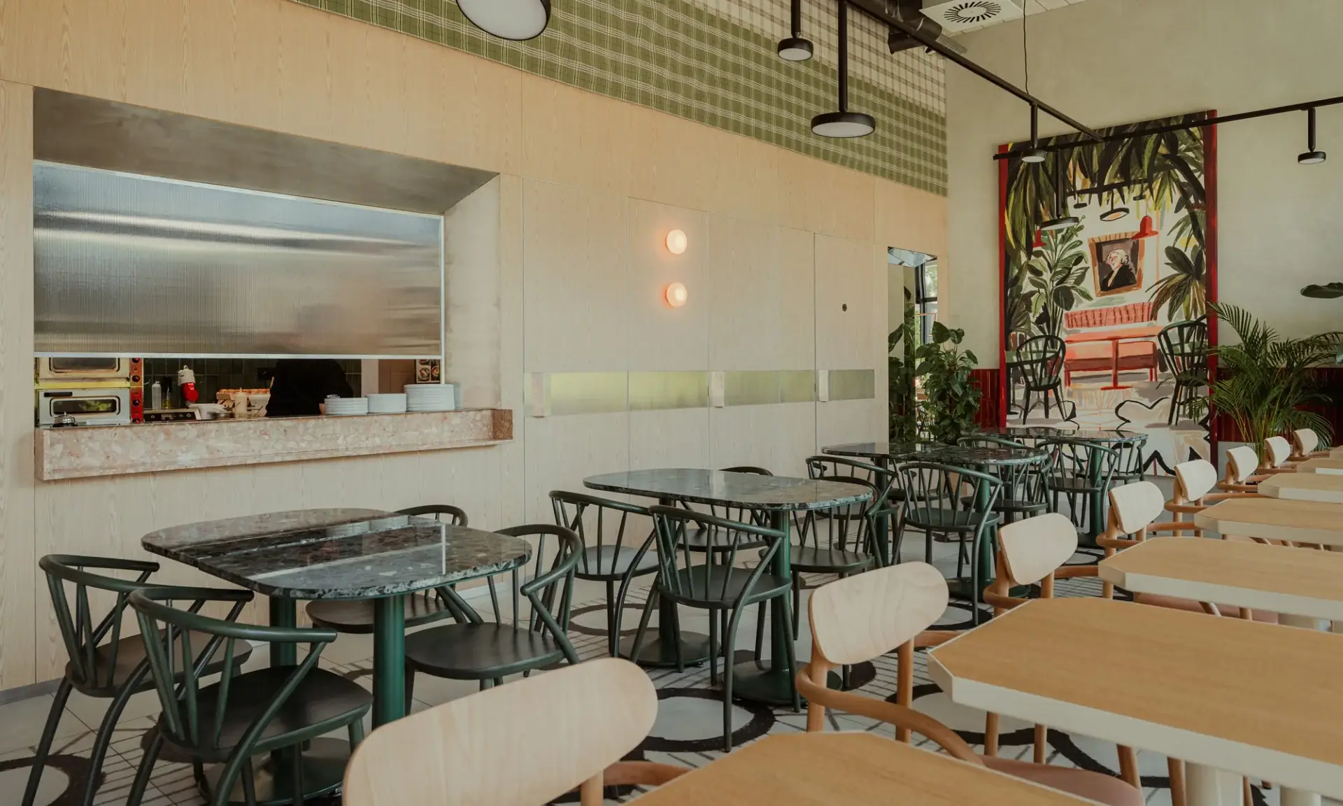 Silla SUDOKU – ambiente [GALLERY-horeca-sudoku-restaurant-green-3] (10)