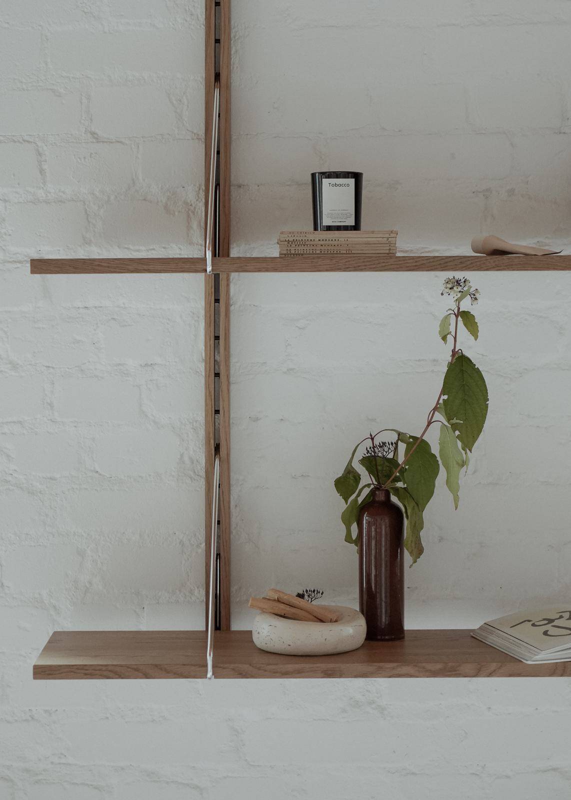 Estanteria RODD 100 - Estanterías de Madera maciza de roble (8)