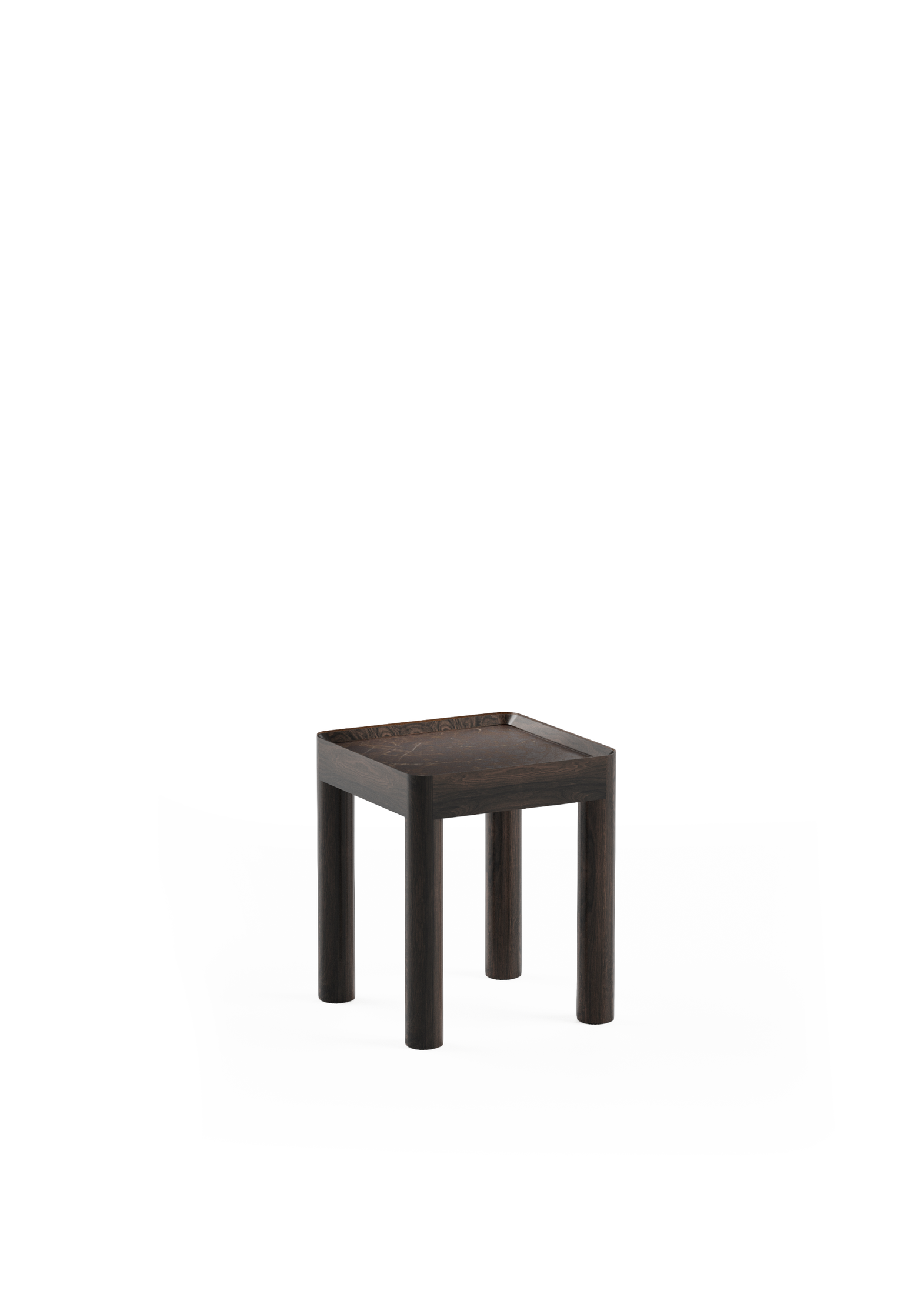 INSET HIGH side table - inset high ebony emperador (8)