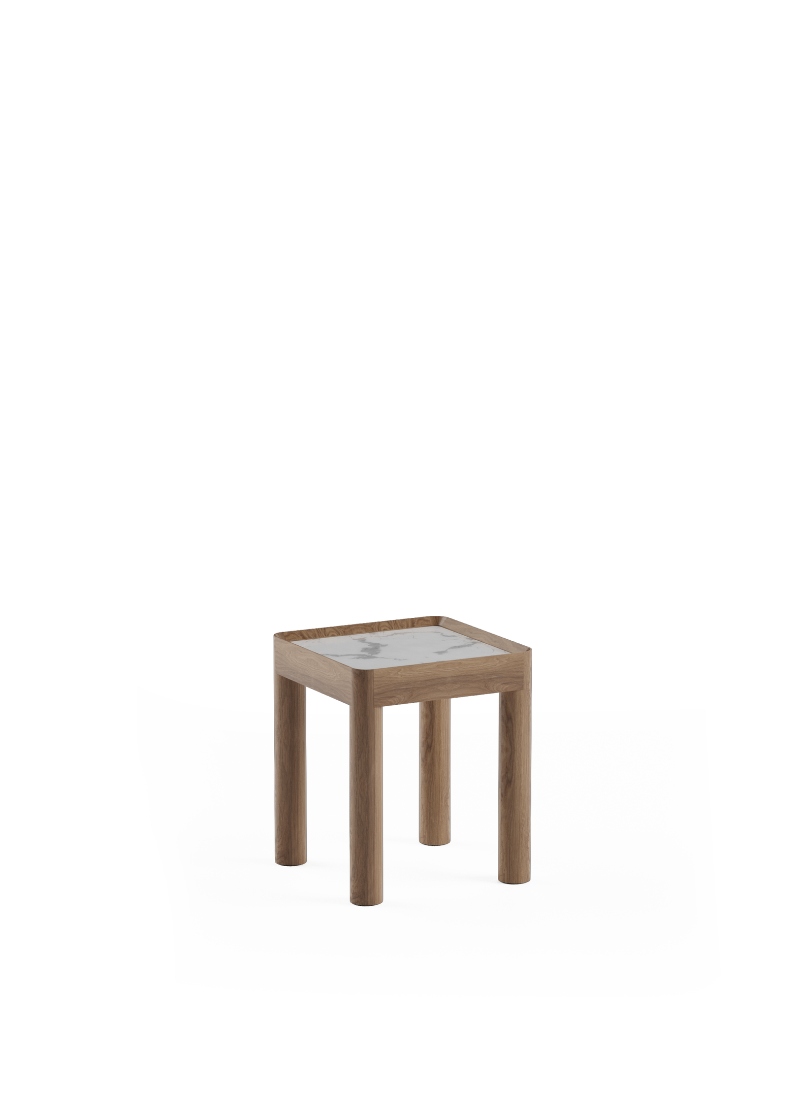 INSET HIGH side table - inset high natur carrara (10)