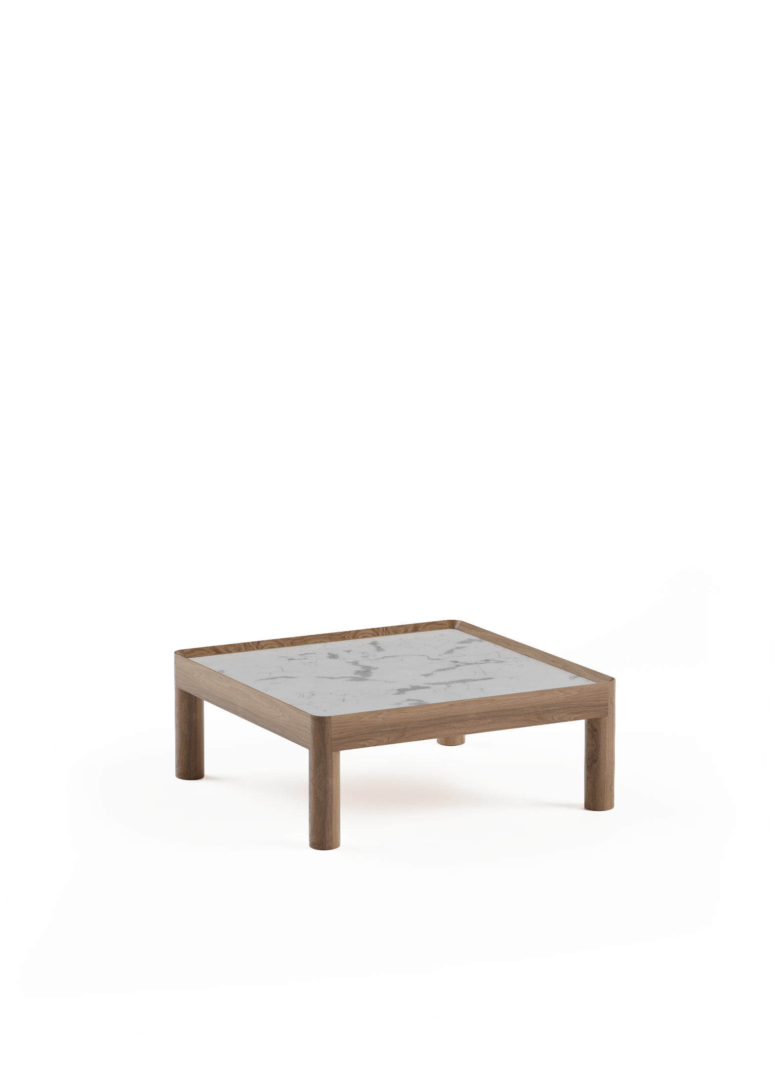 INSET MID coffee table - inset med natur carrara (9)
