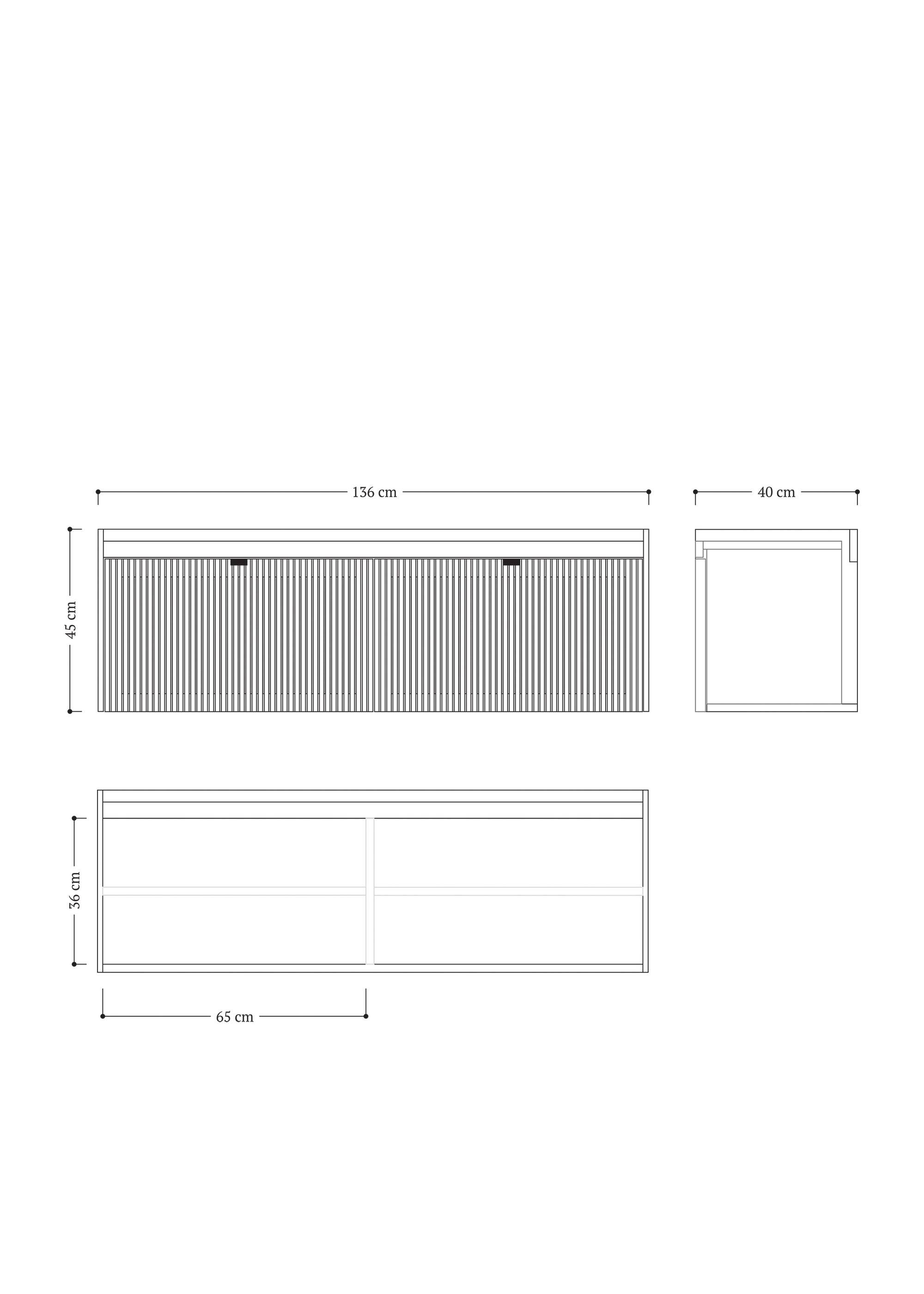 Mueble de TV Meda 2 - Muebles TV de Madera maciza de roble (9)