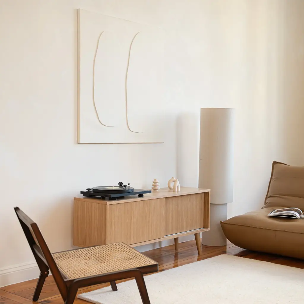 TV MINI BROWN SLIDE Cabinet, muebles tv