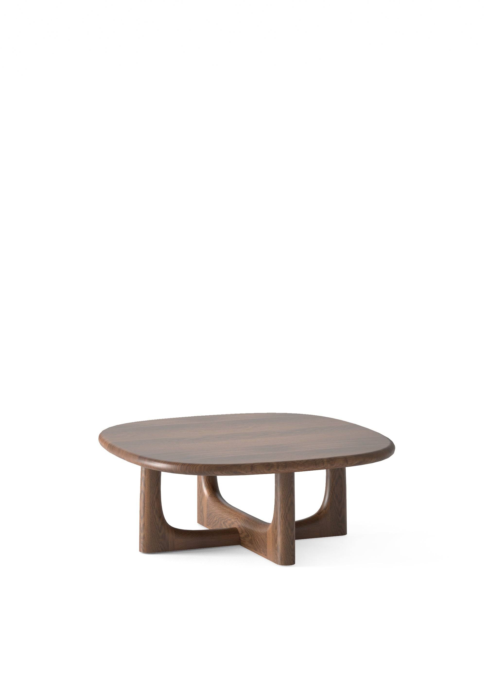 Mesa de centro OLFO - Mesas de centro de Madera maciza de roble (3)
