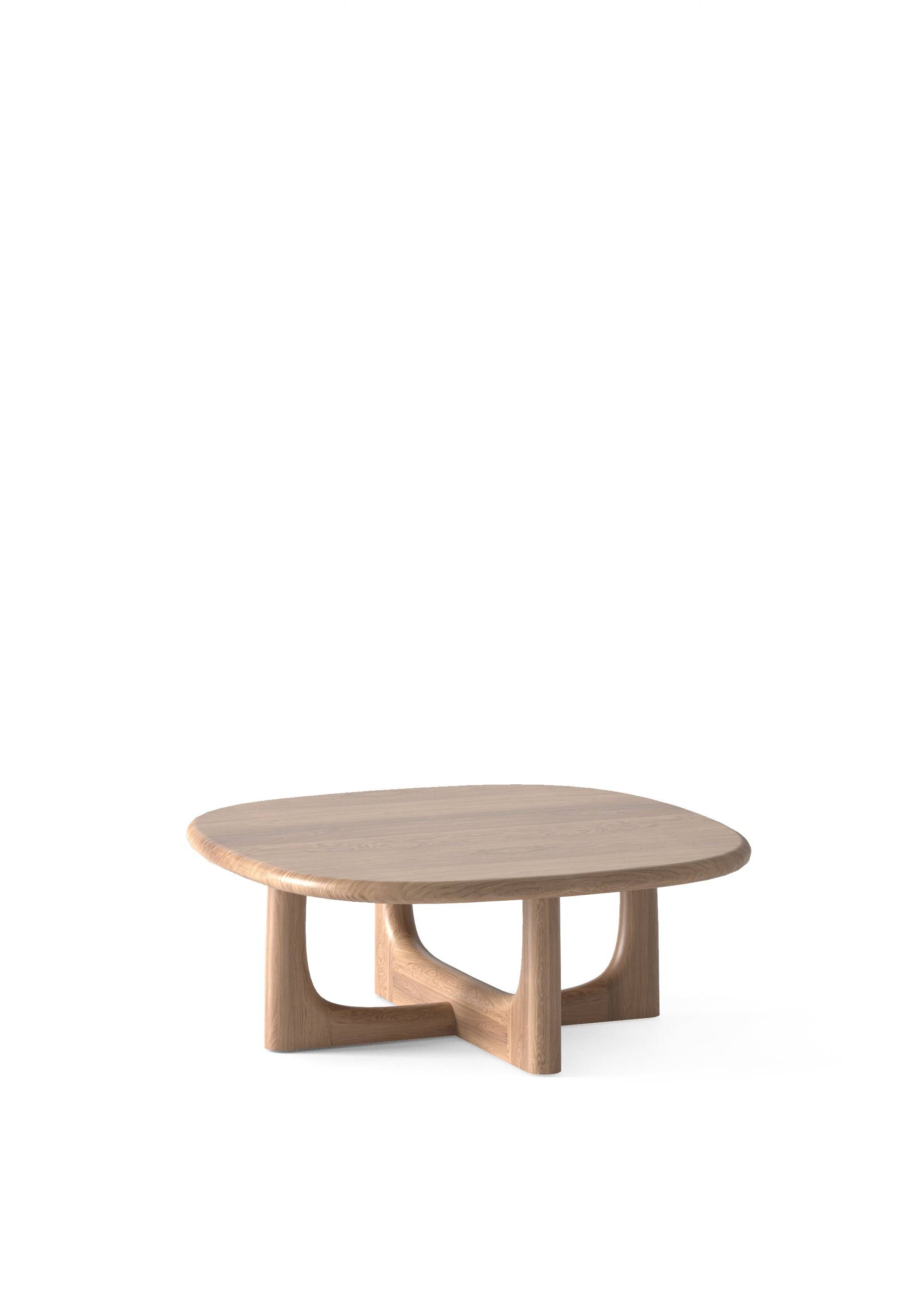 Mesa de centro OLFO - Mesas de centro de Madera maciza de roble (2)
